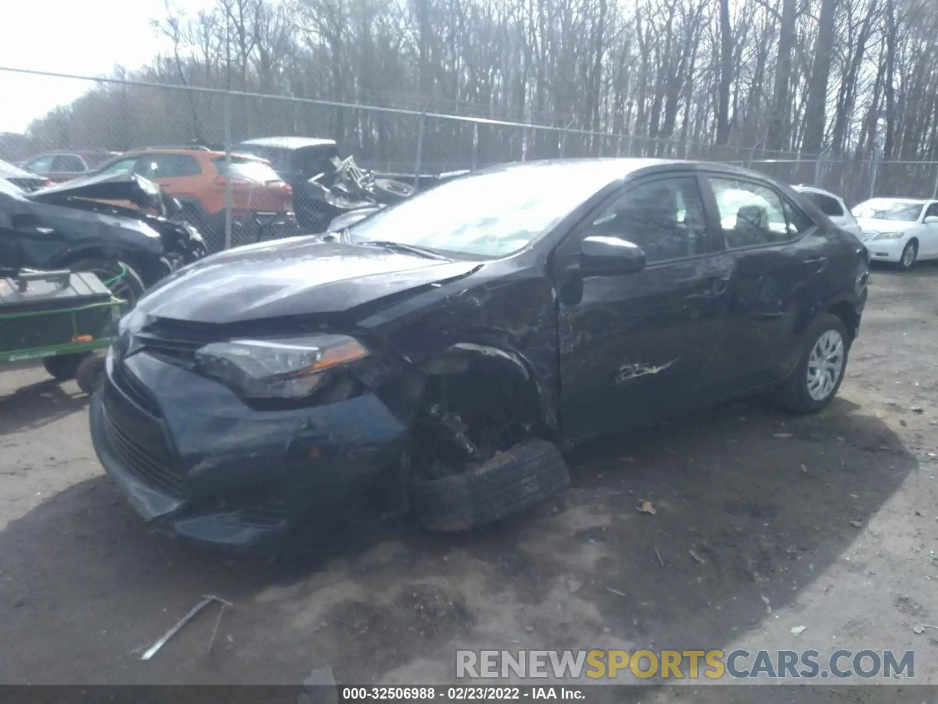 2 Photograph of a damaged car 5YFBURHE0KP860006 TOYOTA COROLLA 2019