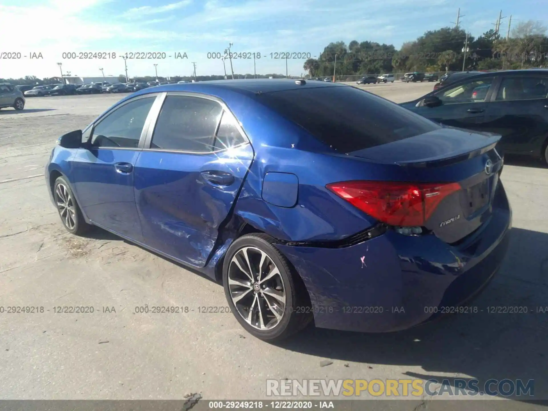 3 Photograph of a damaged car 5YFBURHE0KP860099 TOYOTA COROLLA 2019