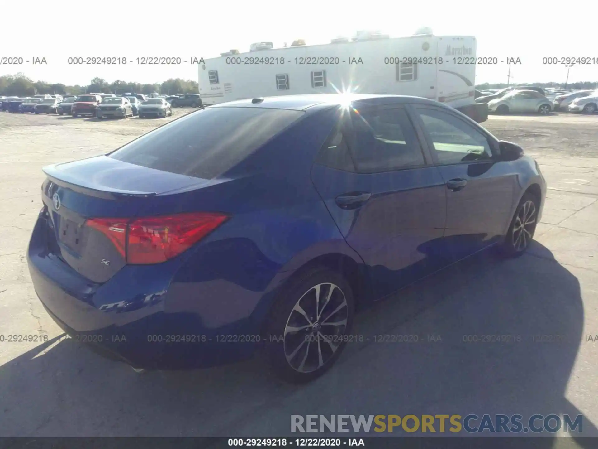 4 Photograph of a damaged car 5YFBURHE0KP860099 TOYOTA COROLLA 2019