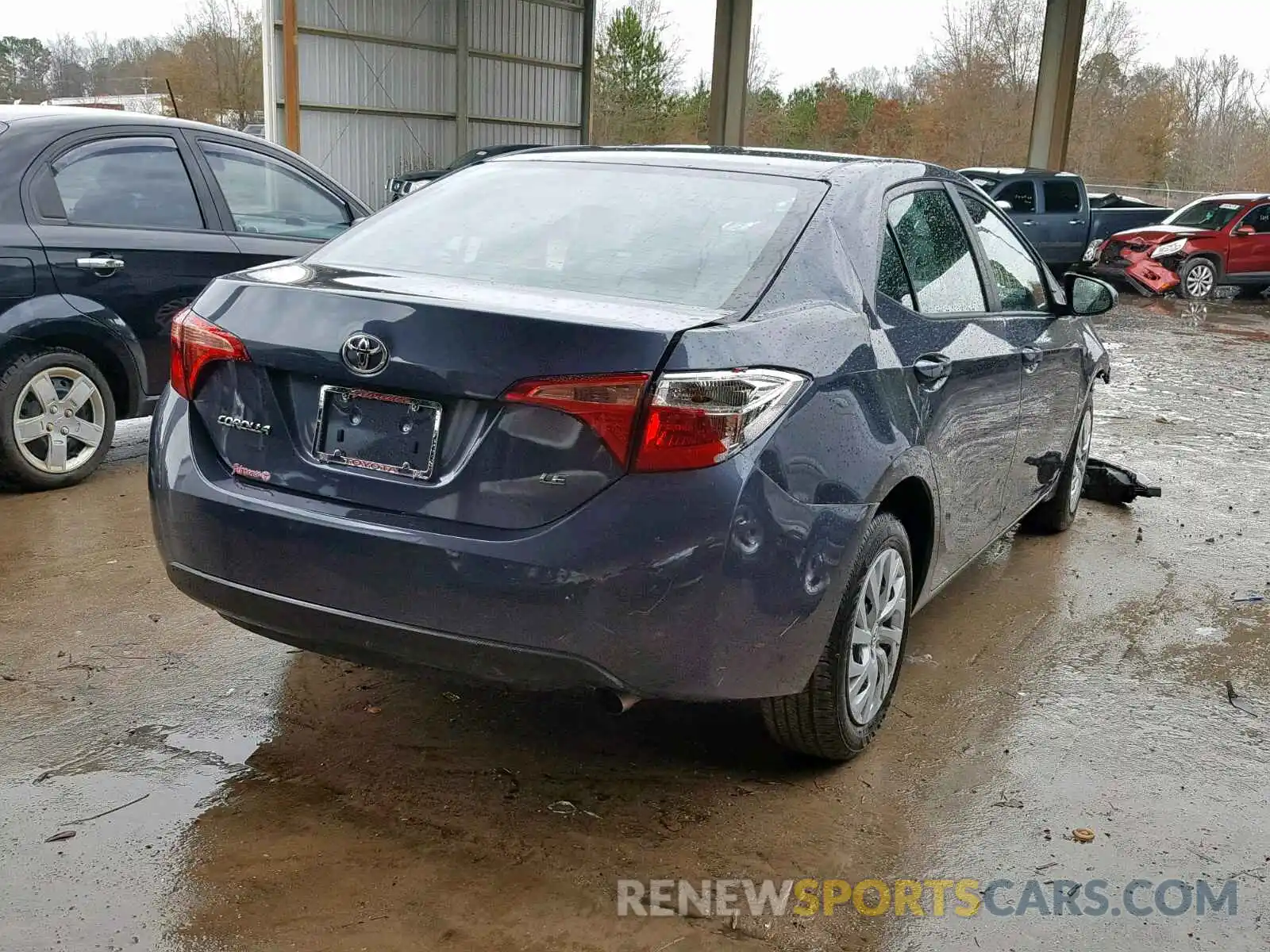 4 Photograph of a damaged car 5YFBURHE0KP860703 TOYOTA COROLLA 2019