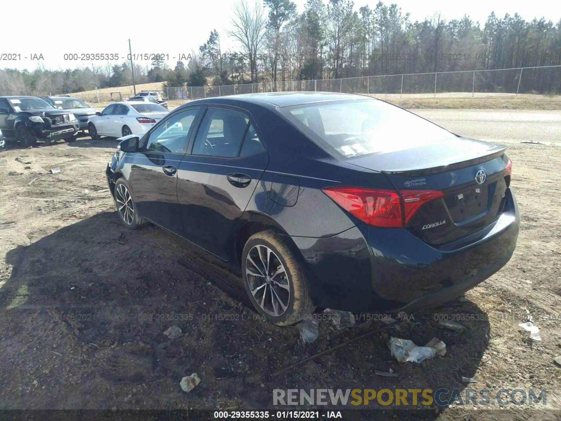 3 Photograph of a damaged car 5YFBURHE0KP861169 TOYOTA COROLLA 2019