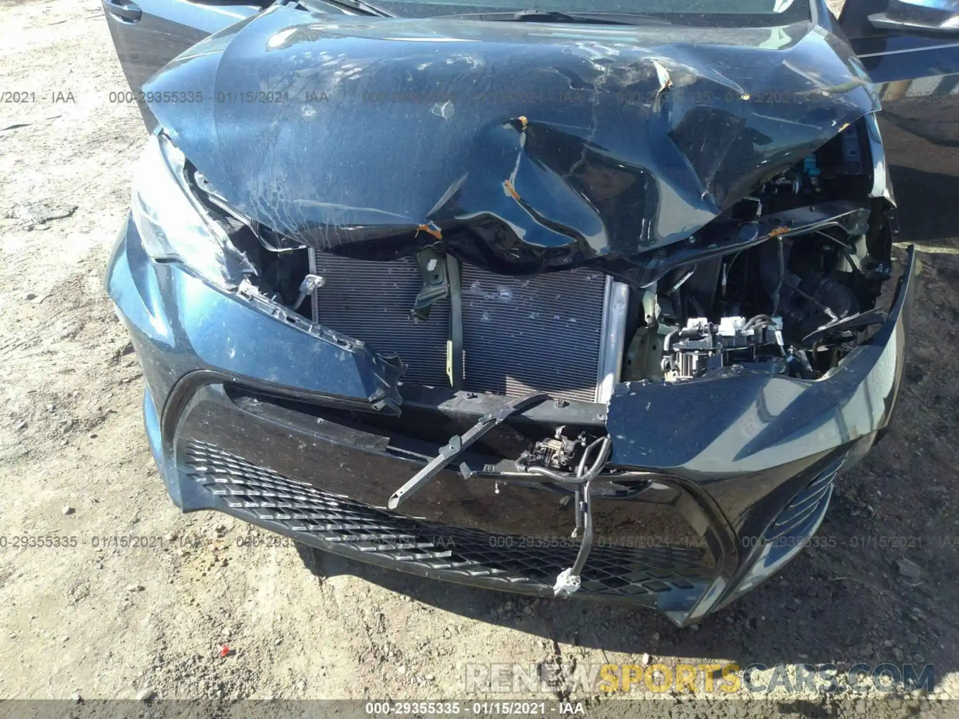 6 Photograph of a damaged car 5YFBURHE0KP861169 TOYOTA COROLLA 2019