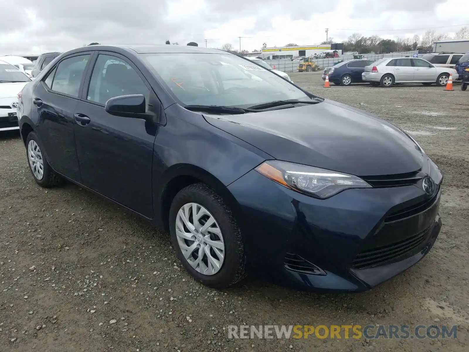 1 Photograph of a damaged car 5YFBURHE0KP861222 TOYOTA COROLLA 2019