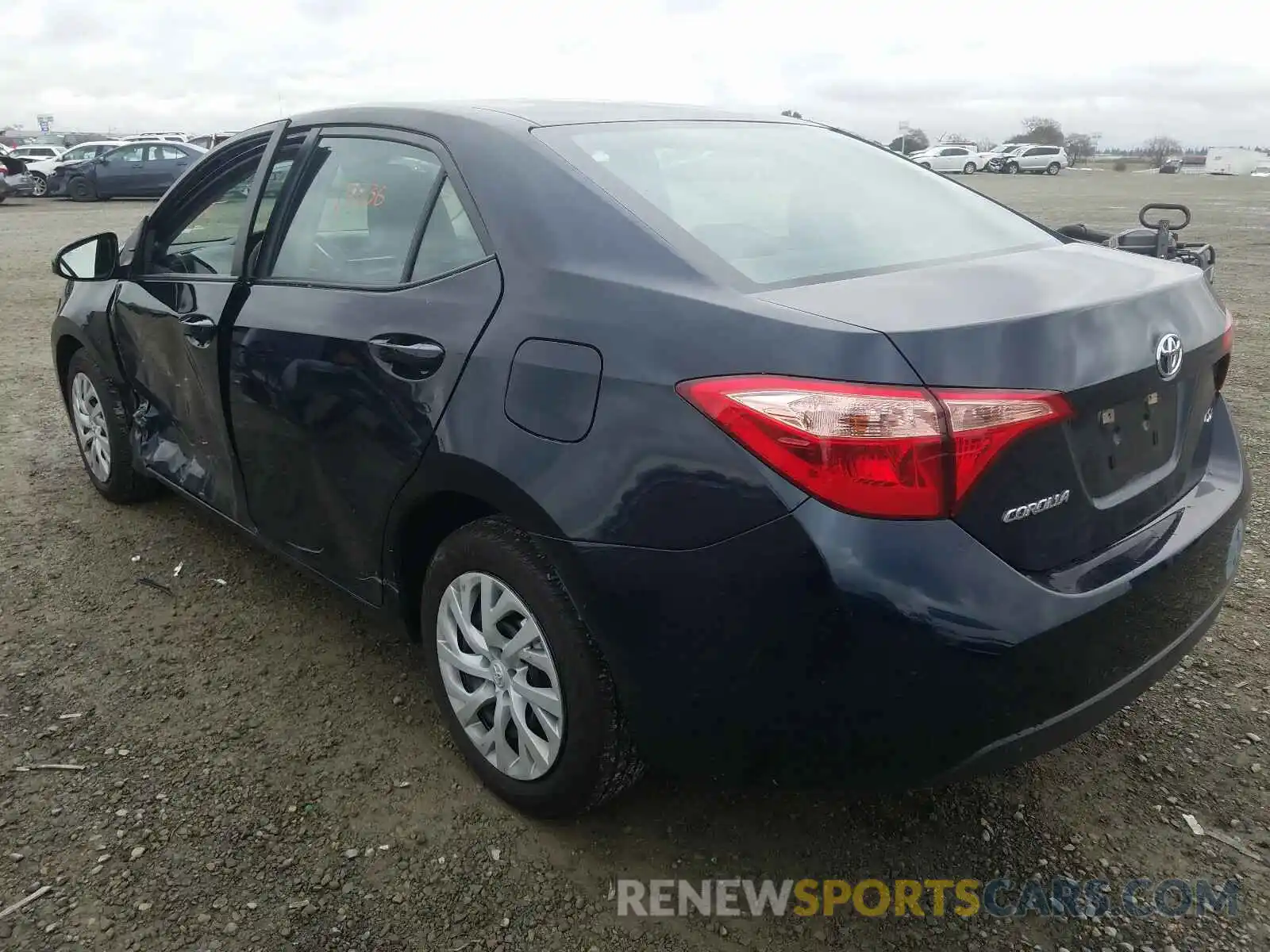 3 Photograph of a damaged car 5YFBURHE0KP861222 TOYOTA COROLLA 2019