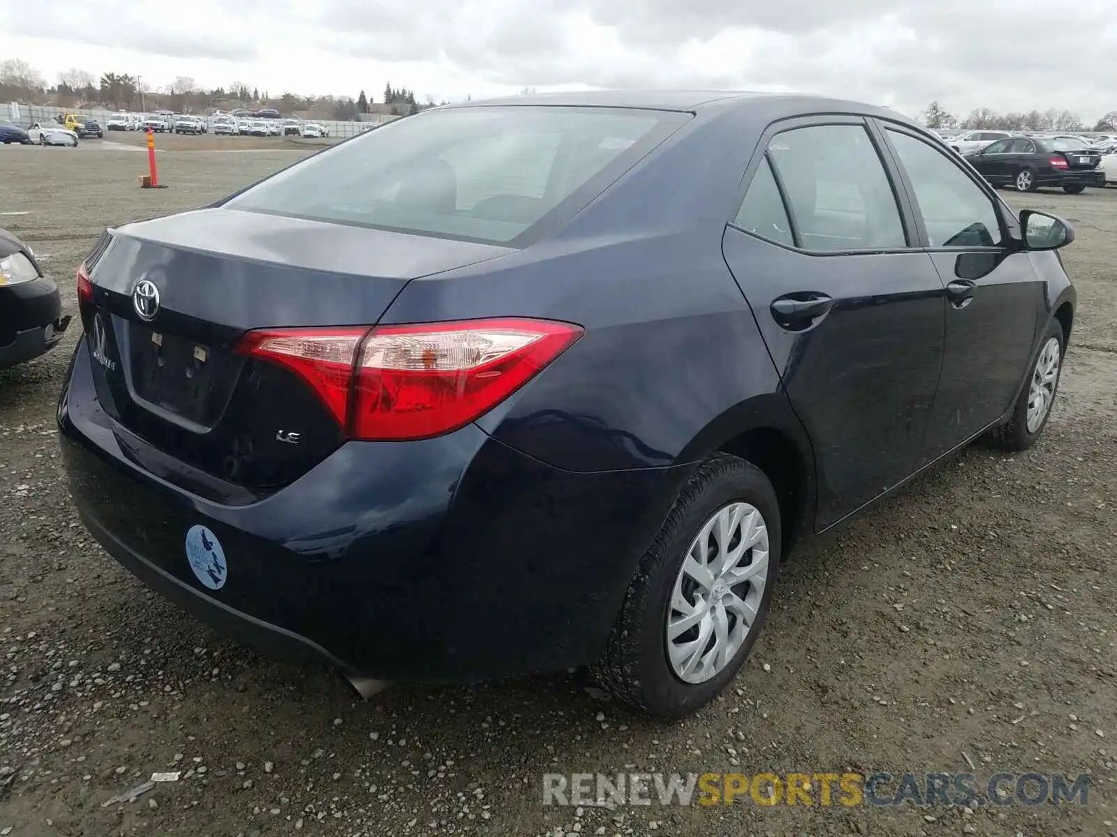 4 Photograph of a damaged car 5YFBURHE0KP861222 TOYOTA COROLLA 2019