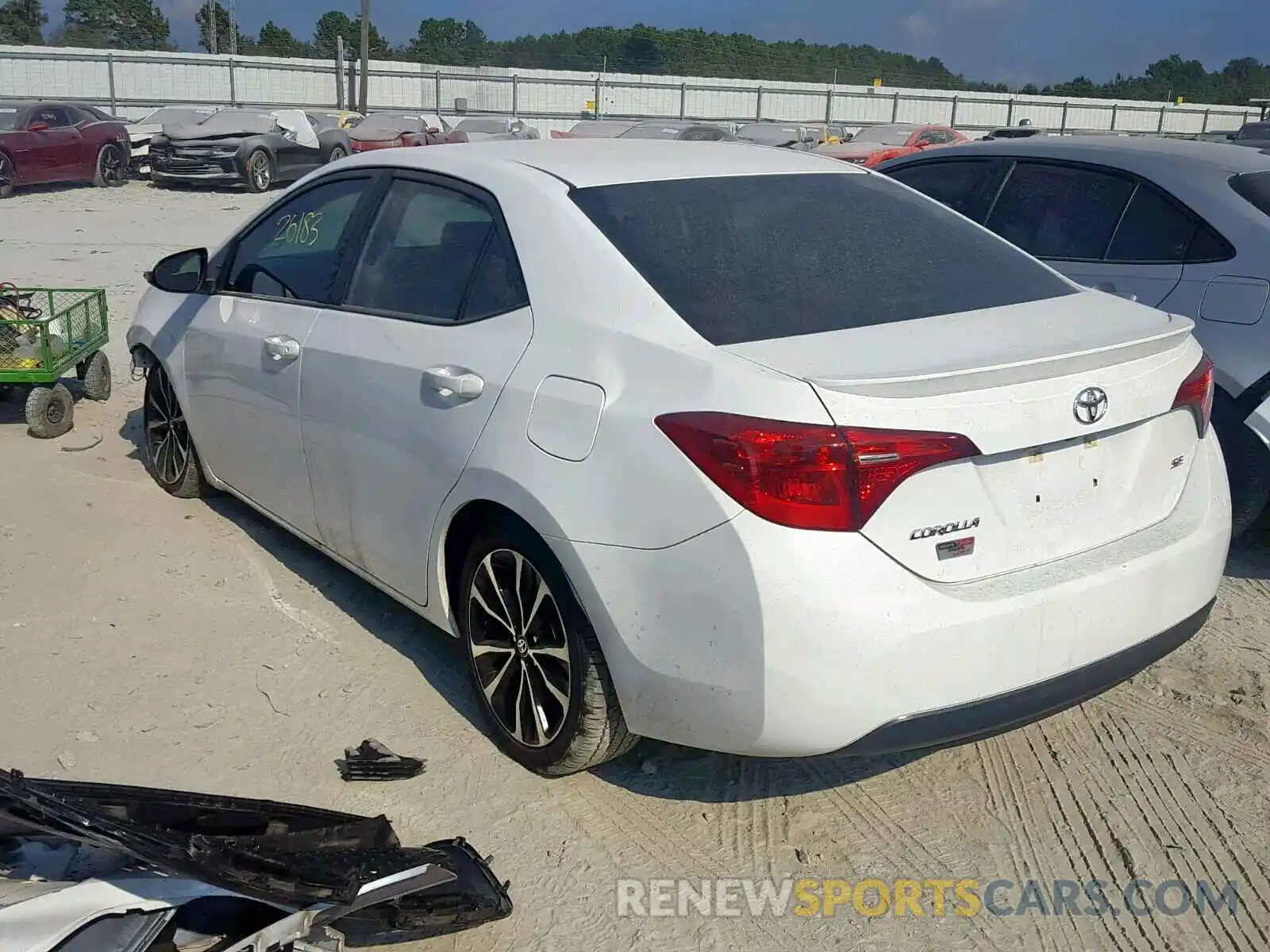 3 Photograph of a damaged car 5YFBURHE0KP861849 TOYOTA COROLLA 2019