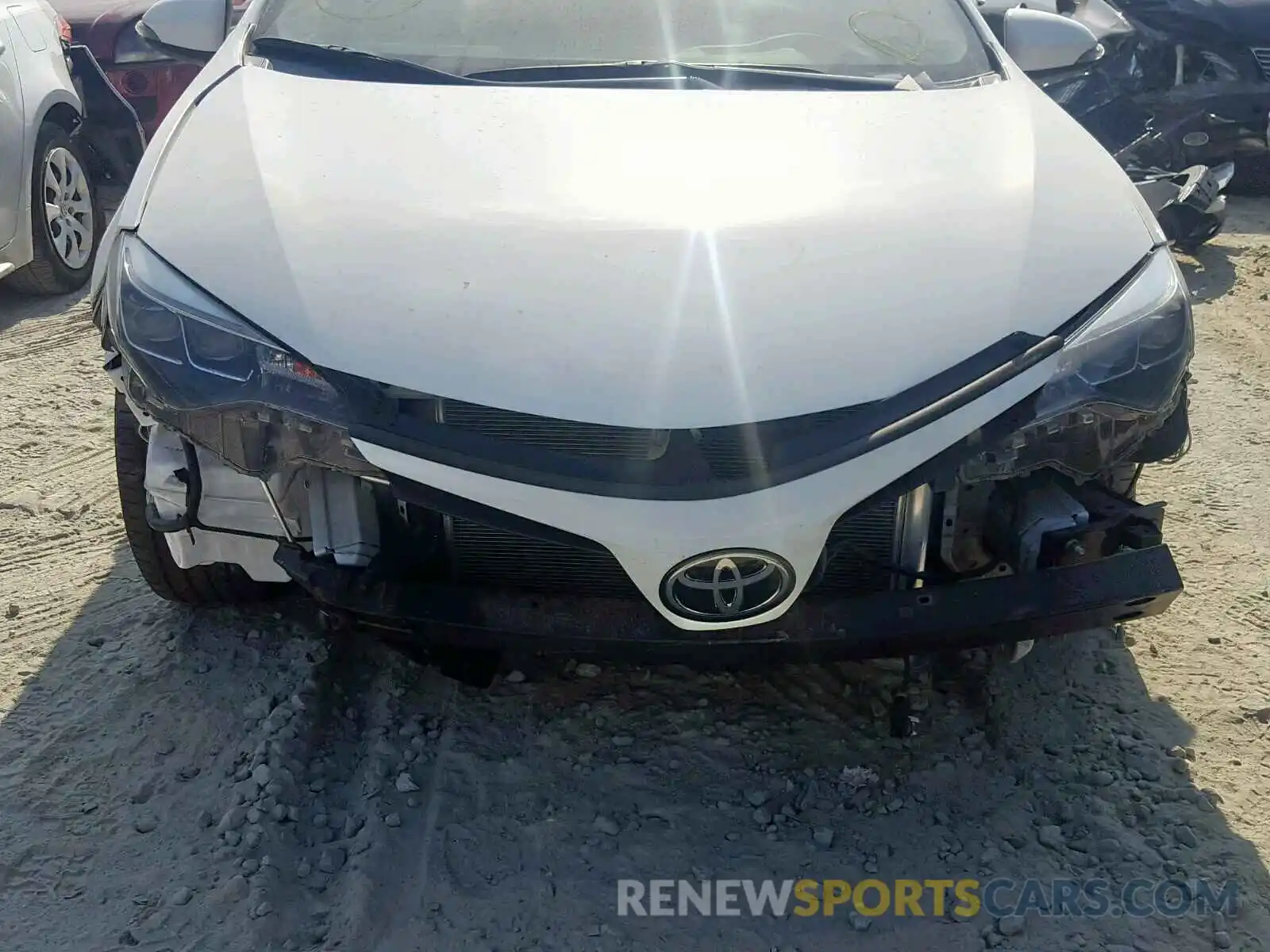 9 Photograph of a damaged car 5YFBURHE0KP861849 TOYOTA COROLLA 2019