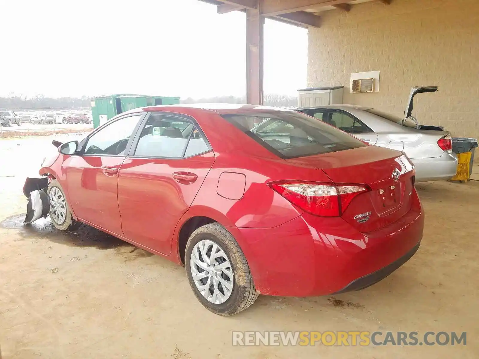 3 Photograph of a damaged car 5YFBURHE0KP861964 TOYOTA COROLLA 2019