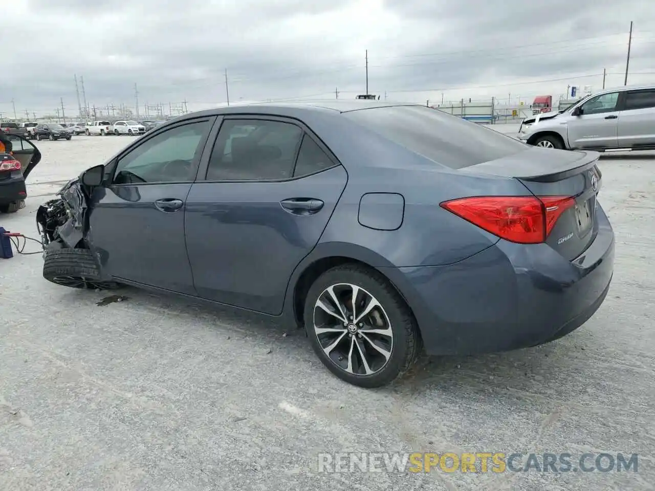 2 Photograph of a damaged car 5YFBURHE0KP862340 TOYOTA COROLLA 2019