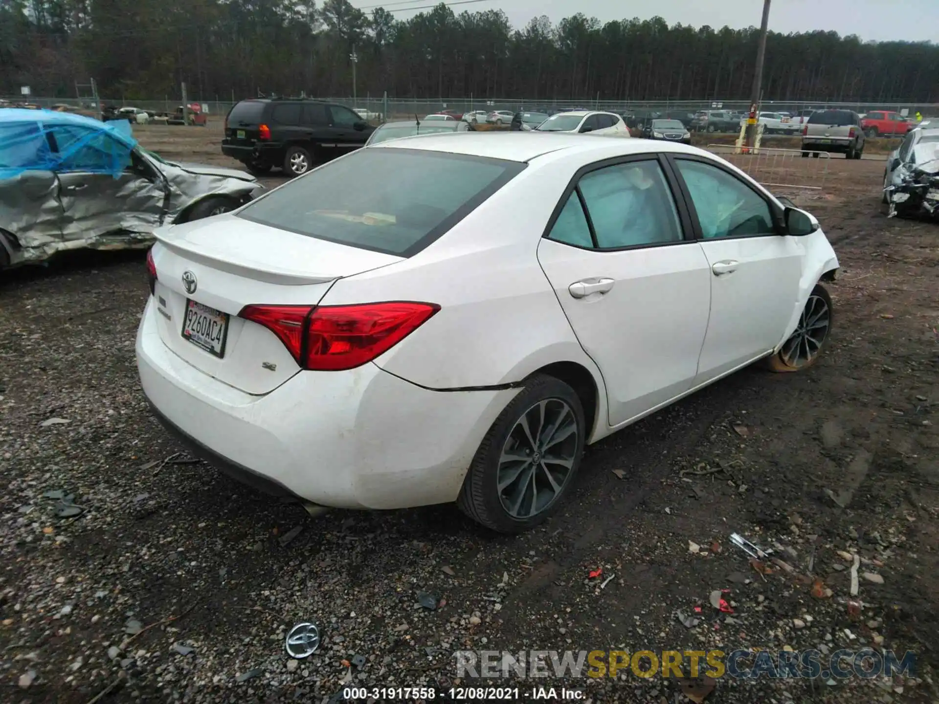 4 Photograph of a damaged car 5YFBURHE0KP862452 TOYOTA COROLLA 2019