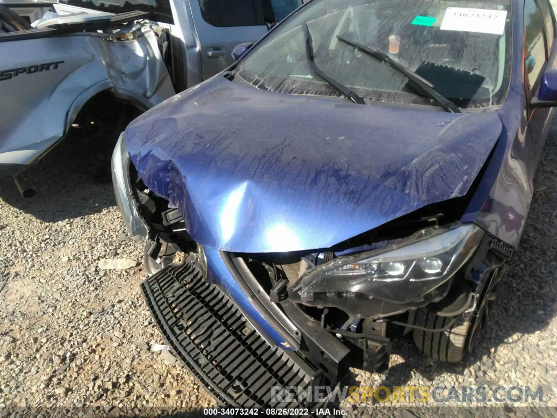 6 Photograph of a damaged car 5YFBURHE0KP863066 TOYOTA COROLLA 2019