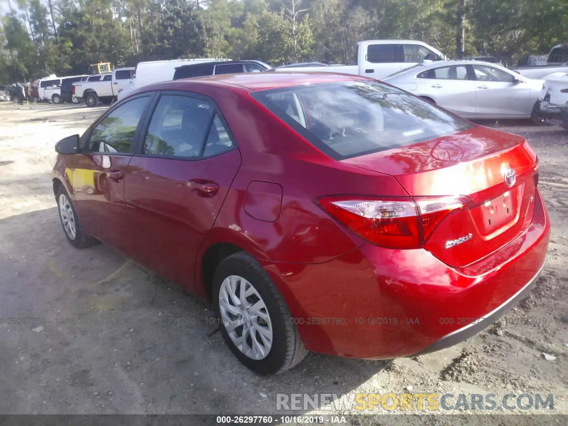 3 Photograph of a damaged car 5YFBURHE0KP863150 TOYOTA COROLLA 2019