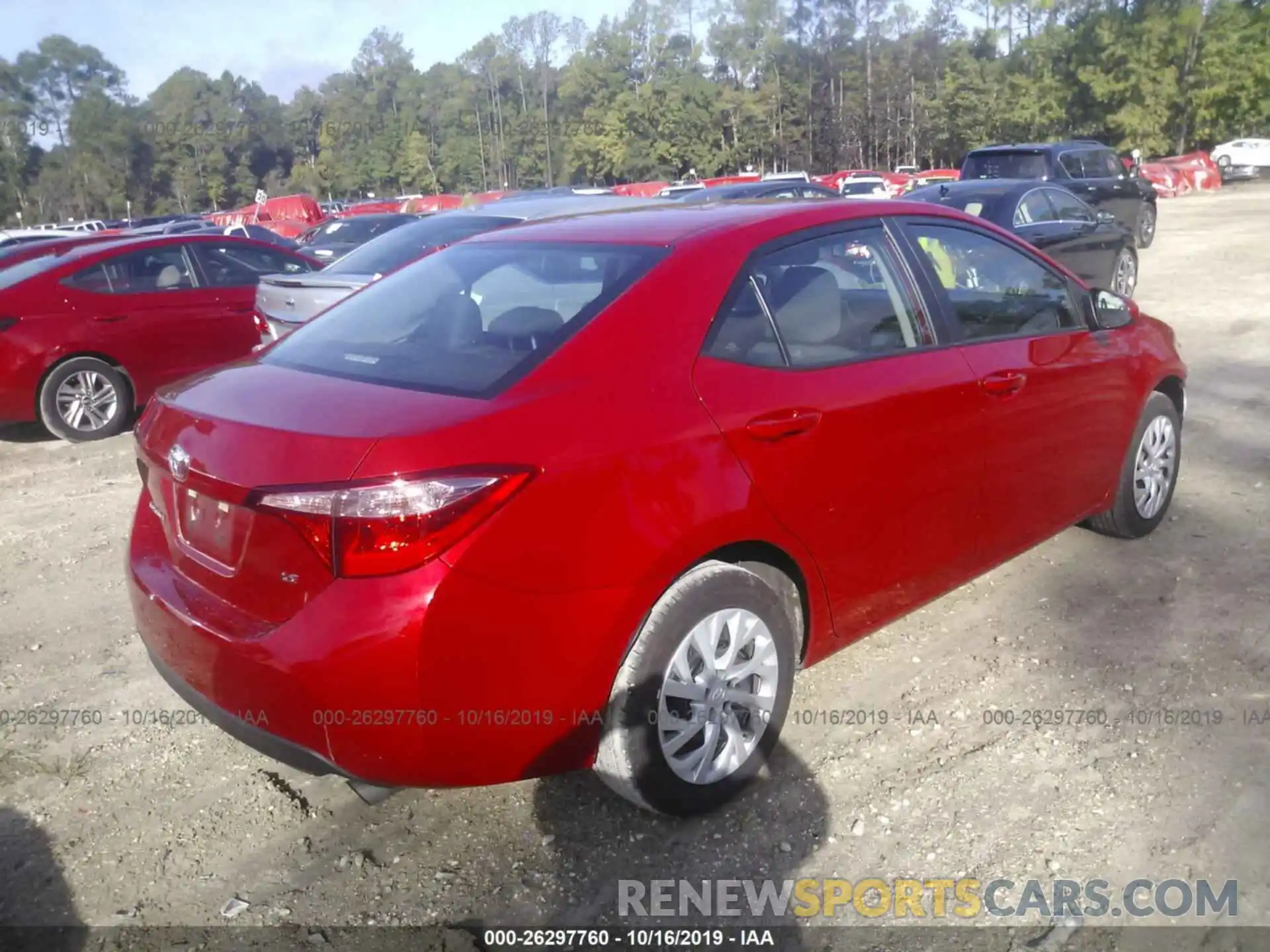 4 Photograph of a damaged car 5YFBURHE0KP863150 TOYOTA COROLLA 2019