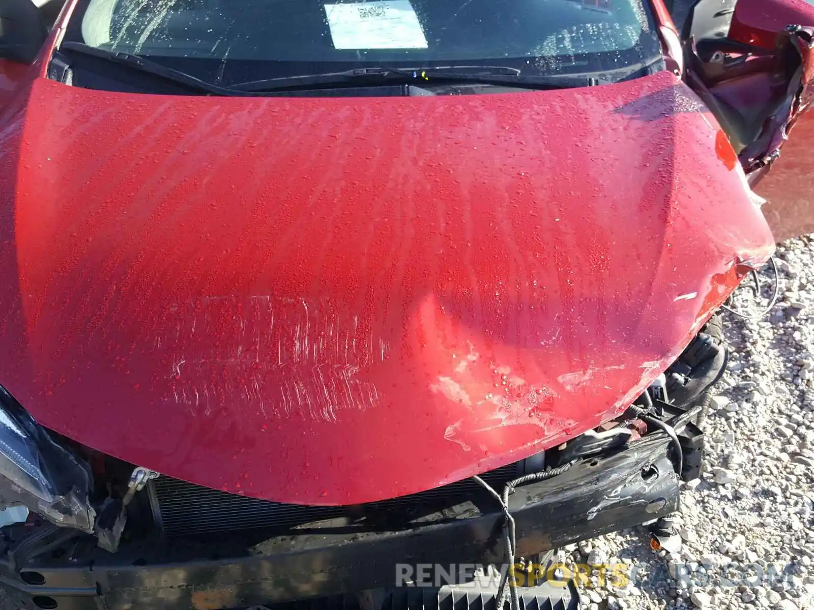 7 Photograph of a damaged car 5YFBURHE0KP863424 TOYOTA COROLLA 2019