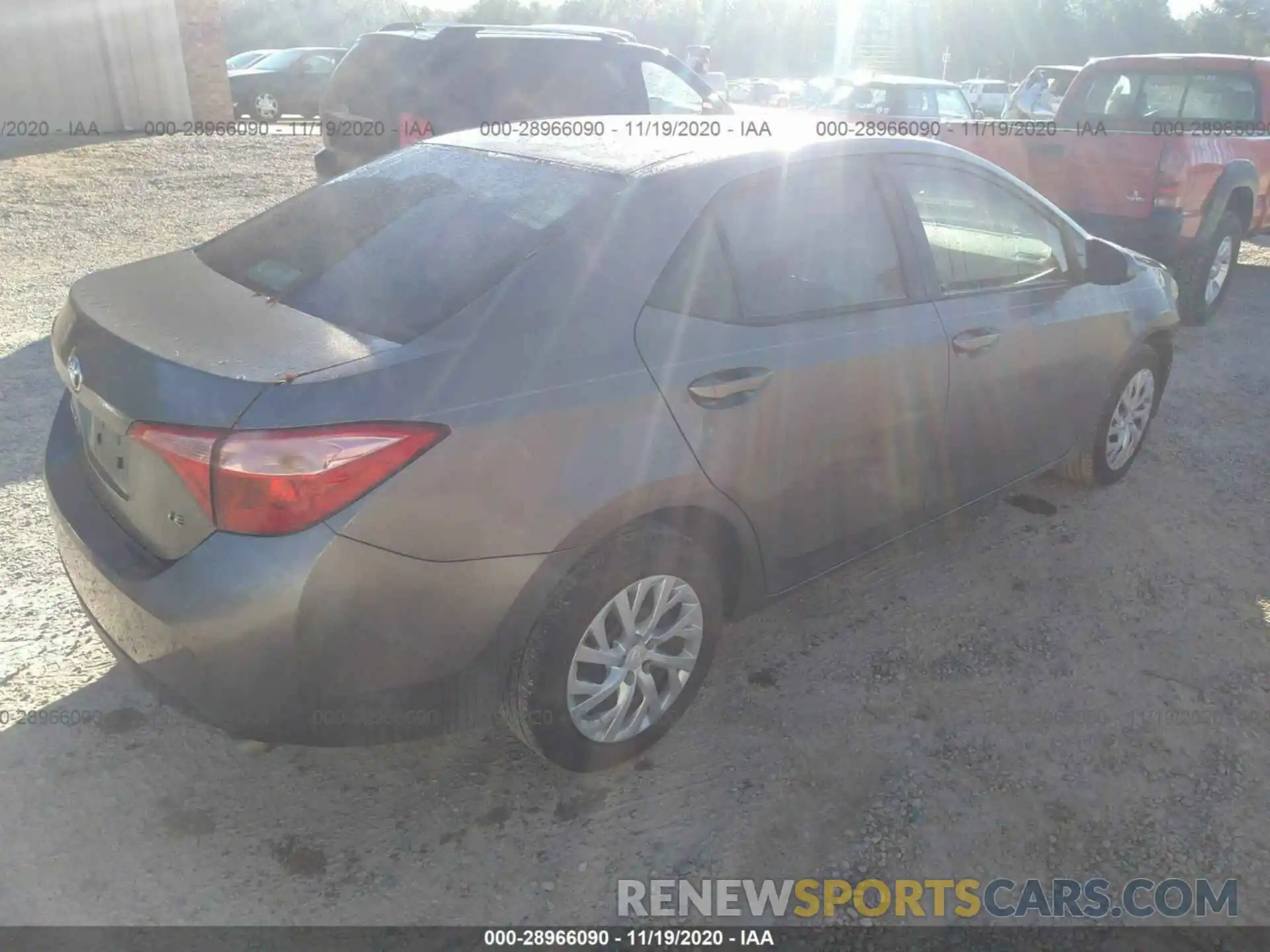 4 Photograph of a damaged car 5YFBURHE0KP864315 TOYOTA COROLLA 2019