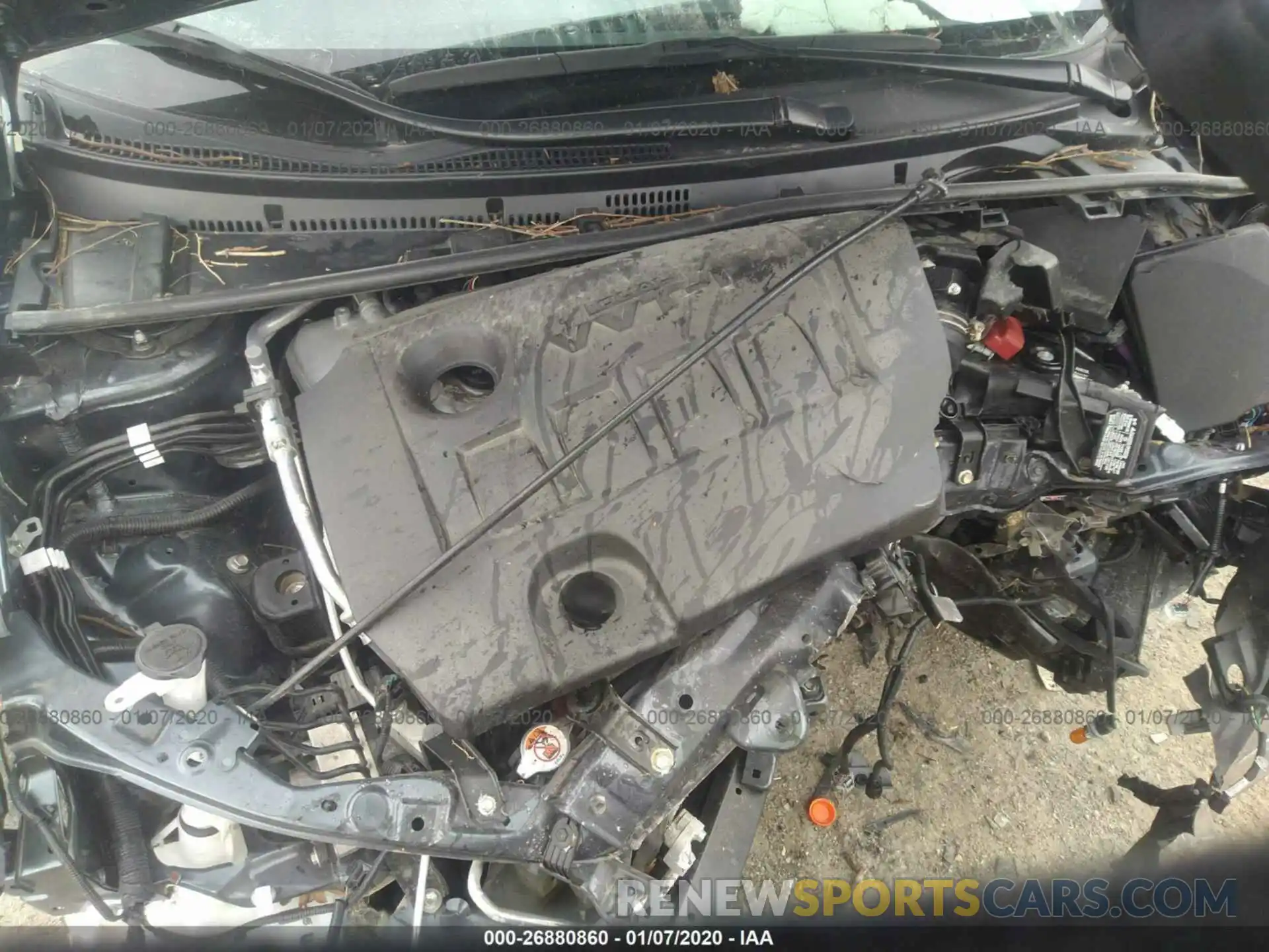 10 Photograph of a damaged car 5YFBURHE0KP864539 TOYOTA COROLLA 2019