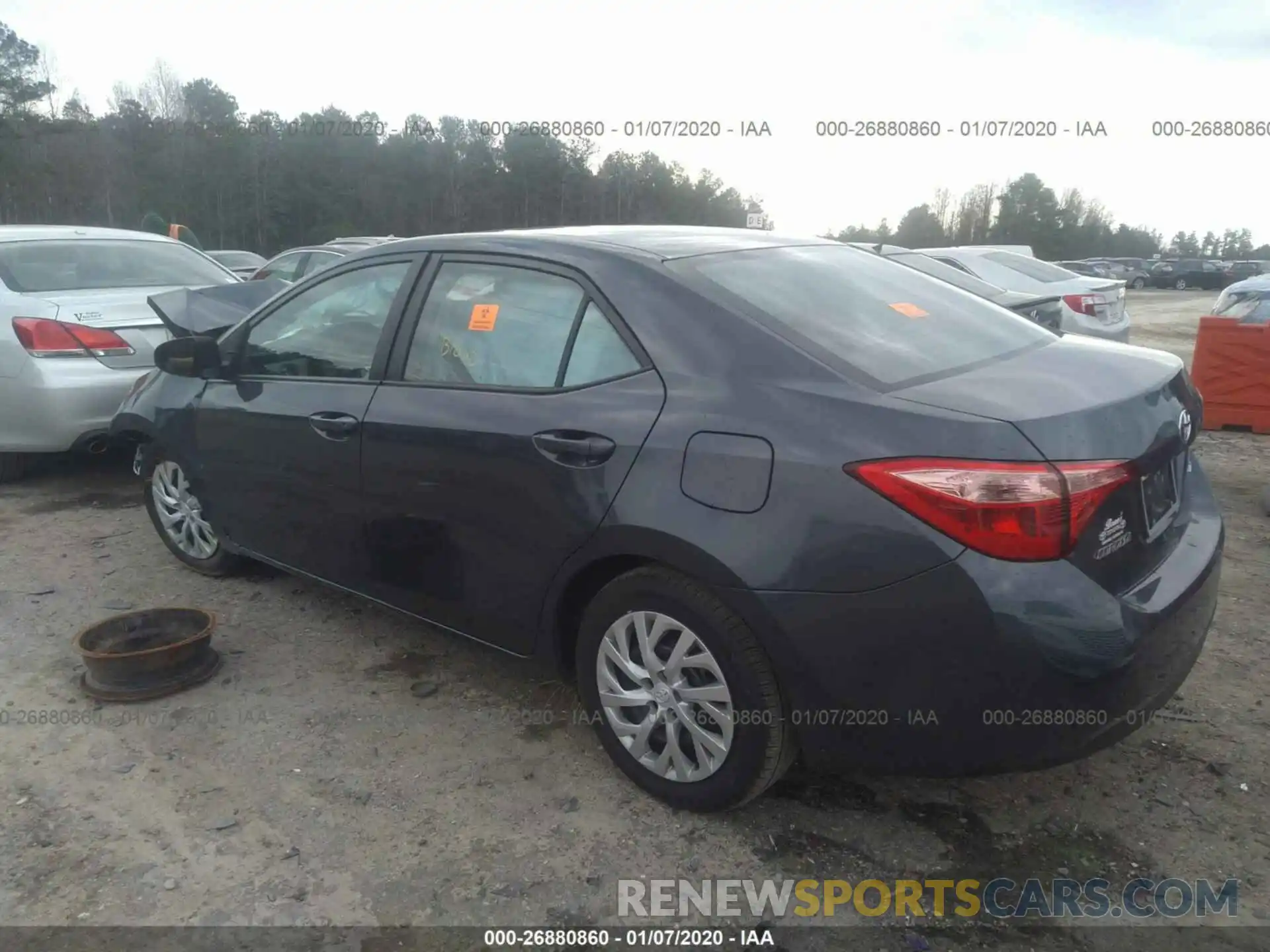 3 Photograph of a damaged car 5YFBURHE0KP864539 TOYOTA COROLLA 2019