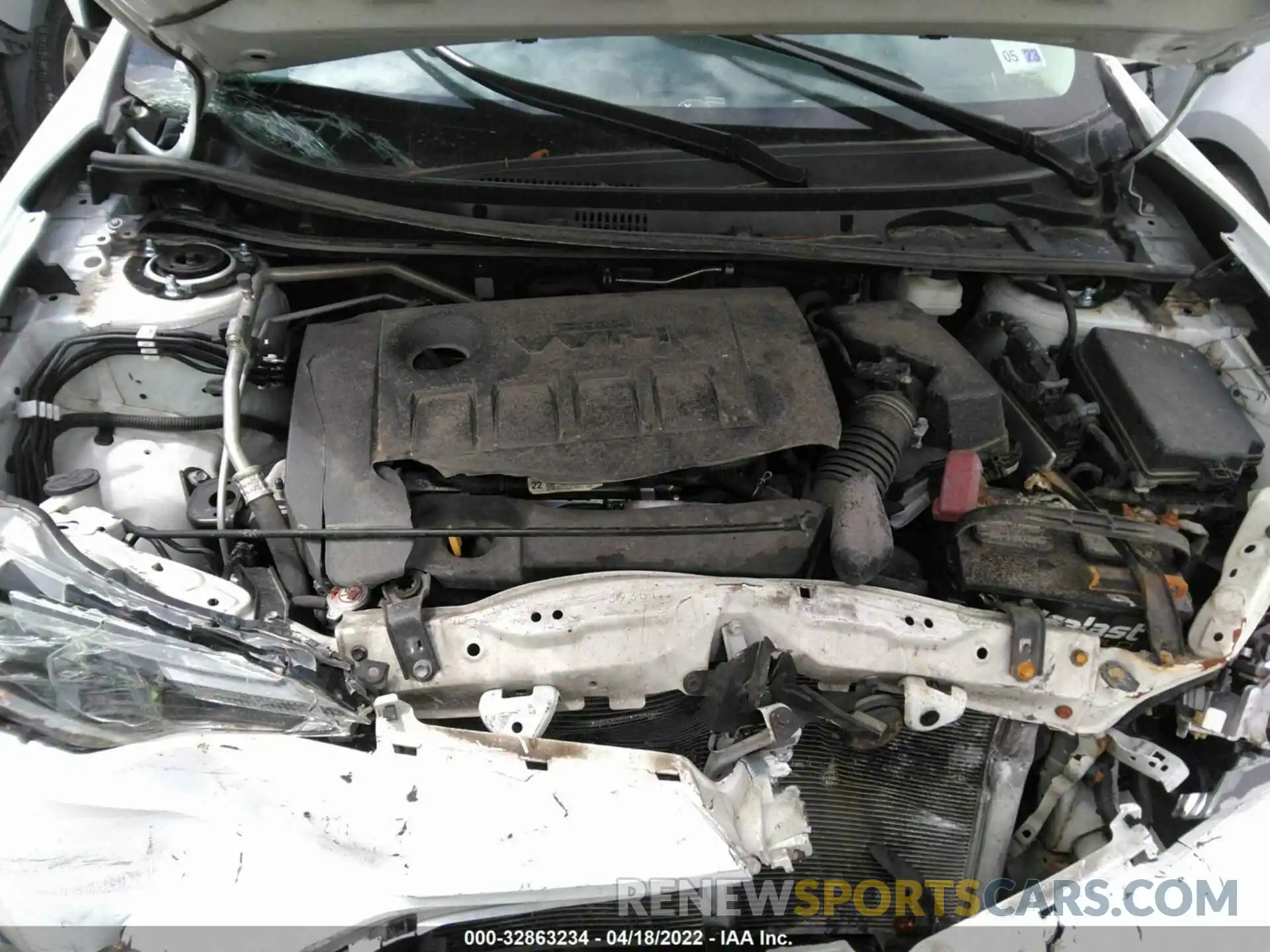 10 Photograph of a damaged car 5YFBURHE0KP864718 TOYOTA COROLLA 2019