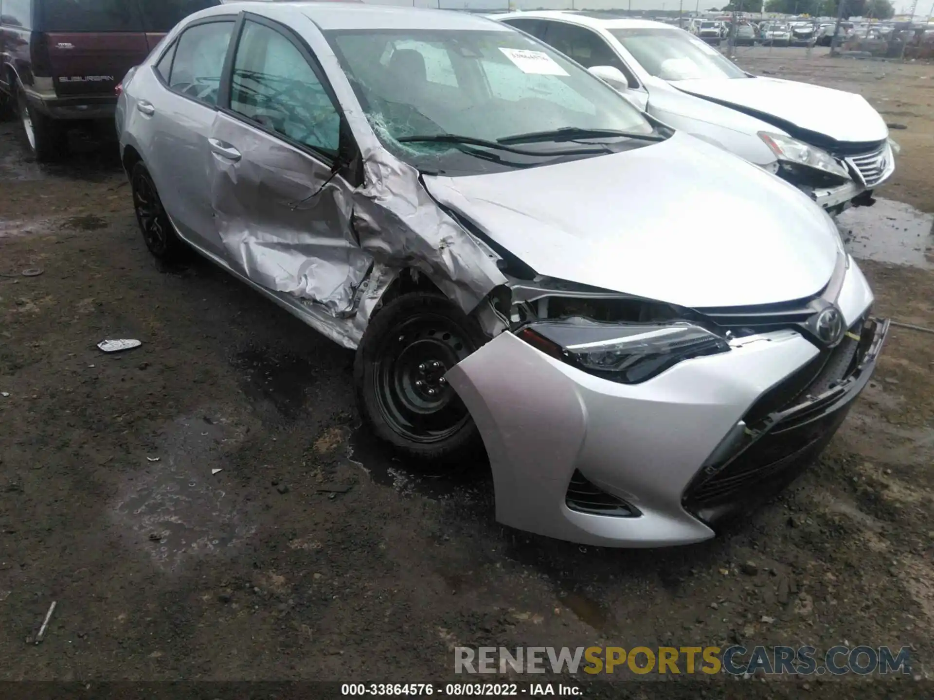 6 Photograph of a damaged car 5YFBURHE0KP864878 TOYOTA COROLLA 2019