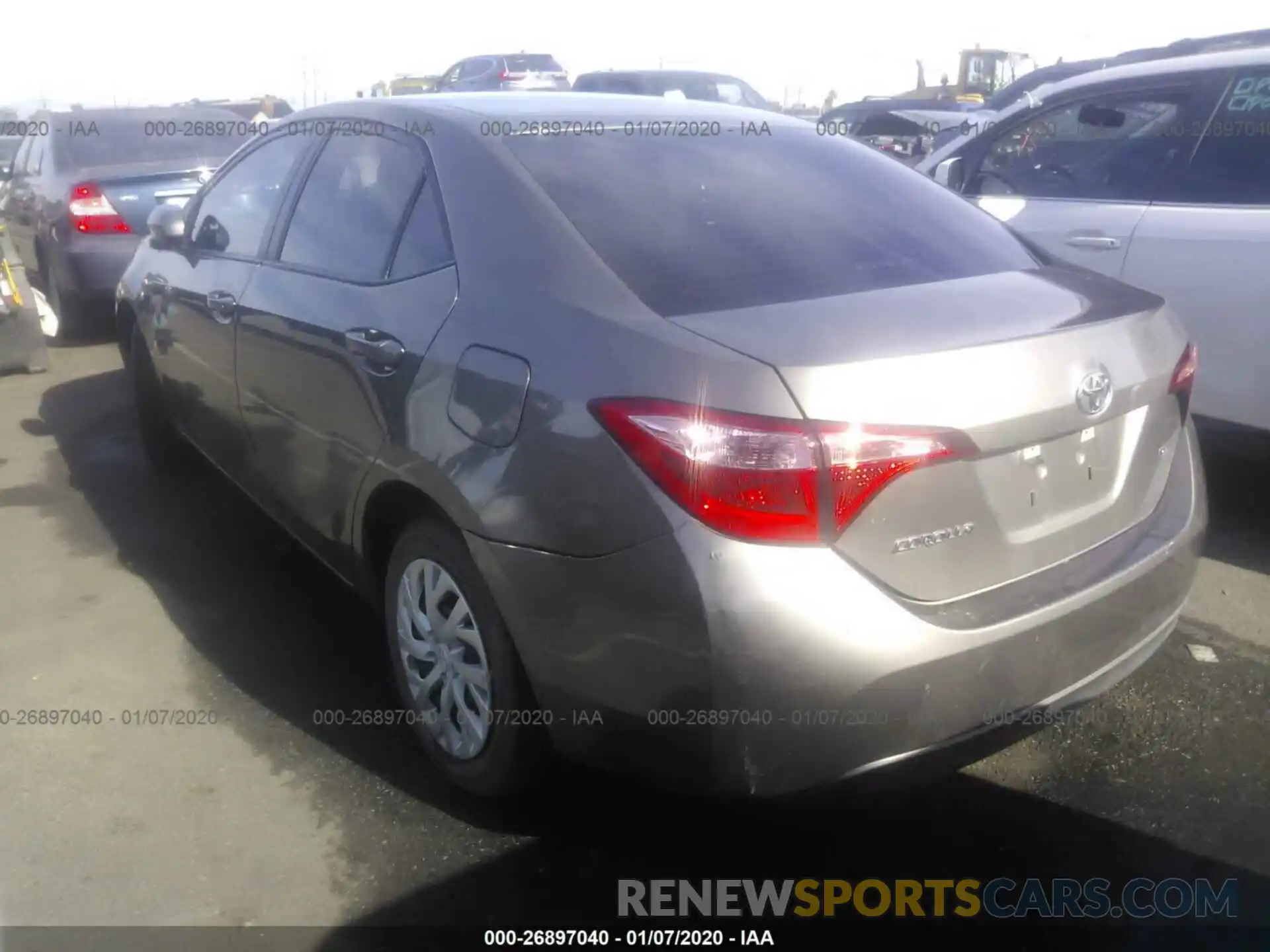 6 Photograph of a damaged car 5YFBURHE0KP865321 TOYOTA COROLLA 2019