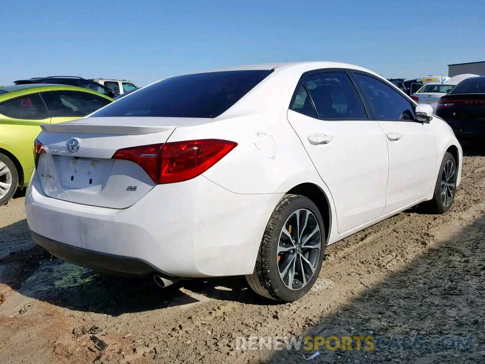 4 Photograph of a damaged car 5YFBURHE0KP865657 TOYOTA COROLLA 2019