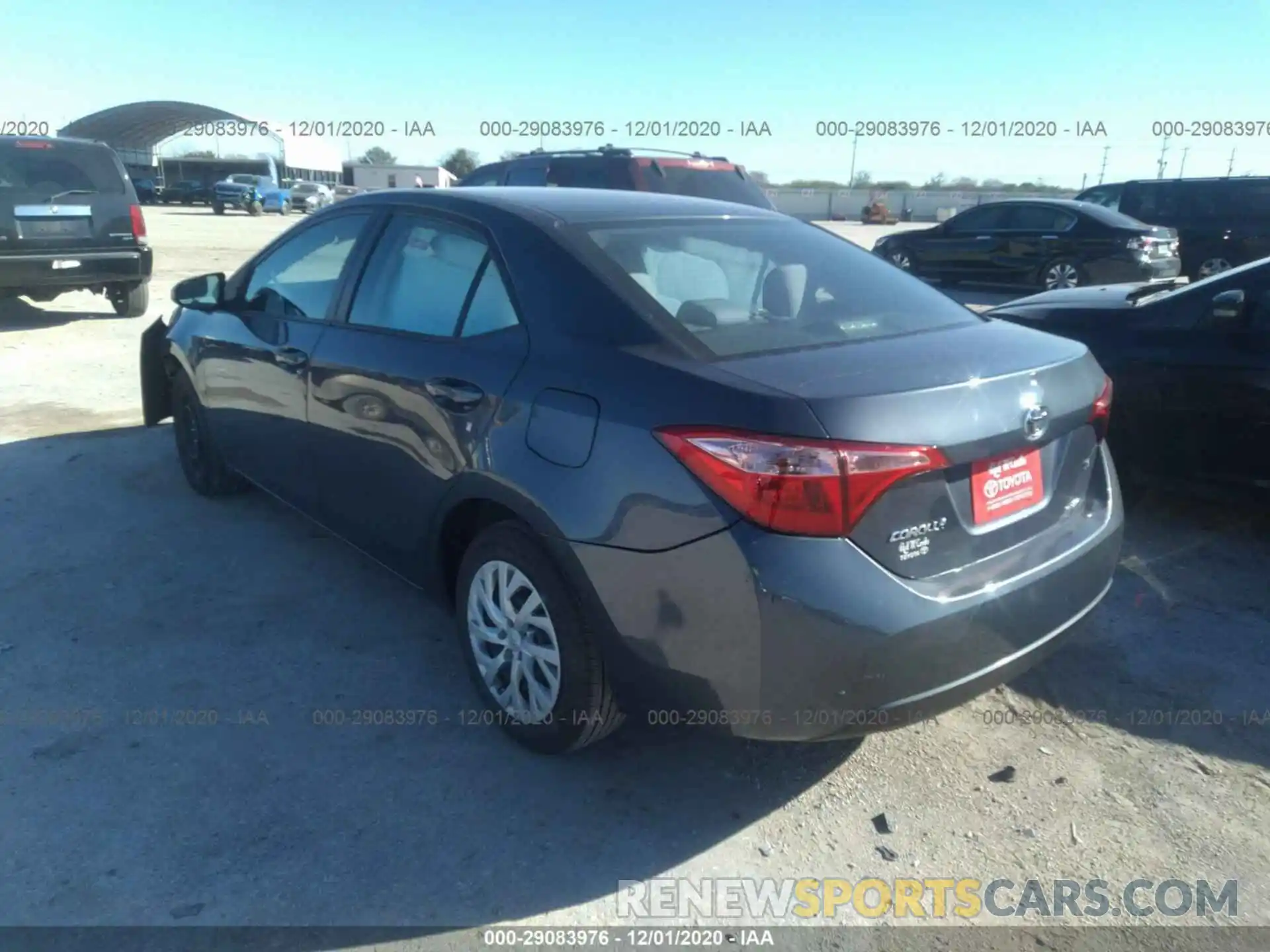 3 Photograph of a damaged car 5YFBURHE0KP865688 TOYOTA COROLLA 2019