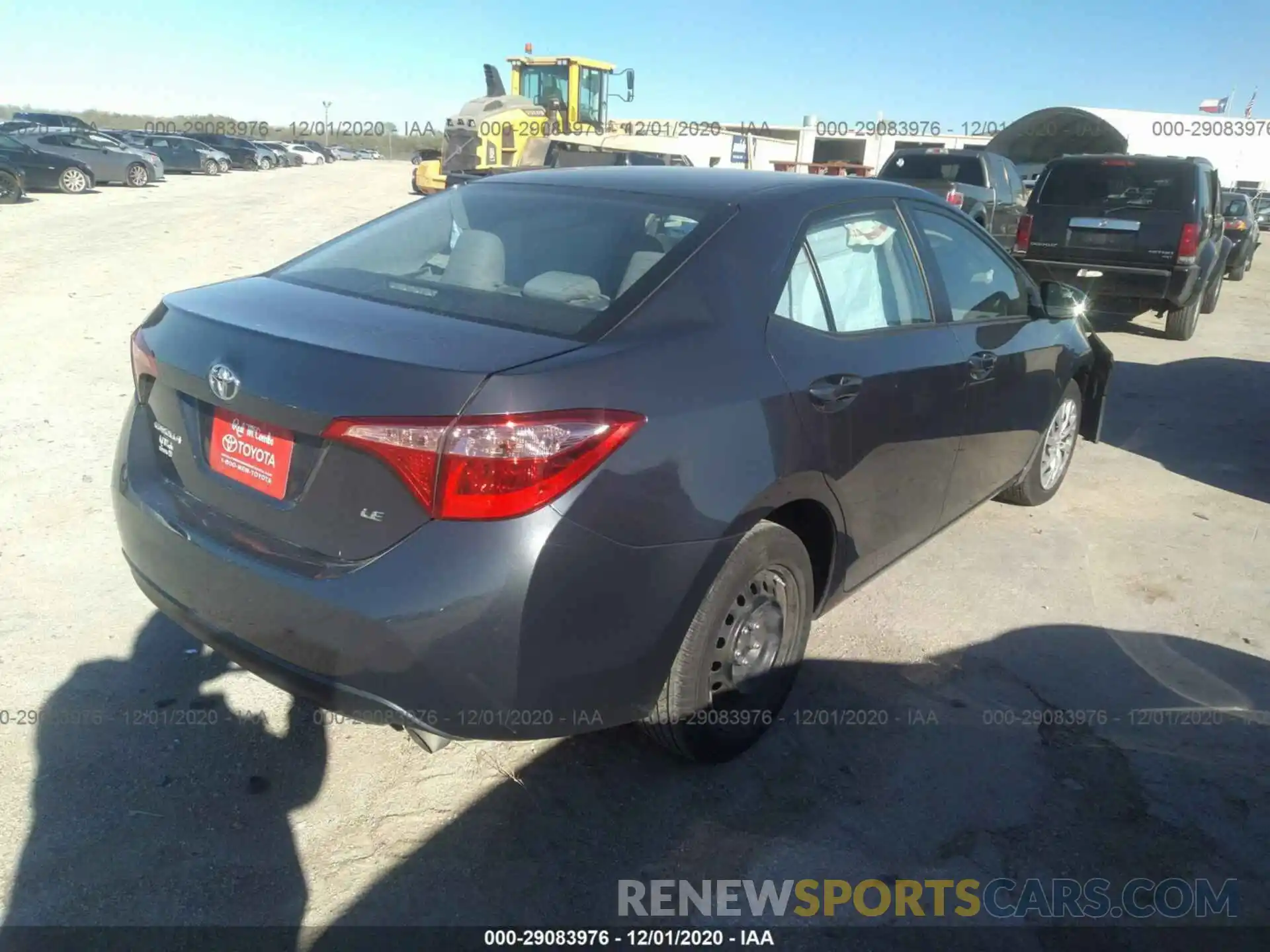 4 Photograph of a damaged car 5YFBURHE0KP865688 TOYOTA COROLLA 2019