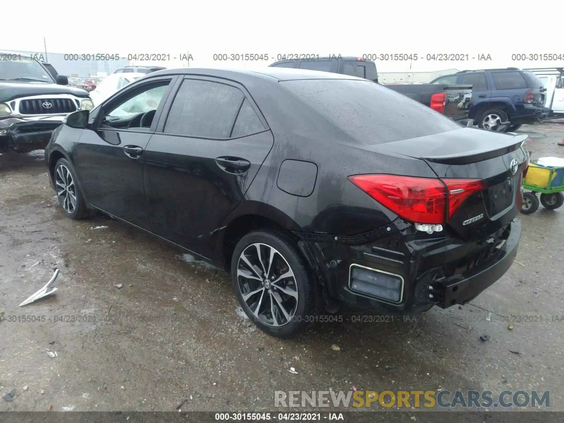 3 Photograph of a damaged car 5YFBURHE0KP866419 TOYOTA COROLLA 2019