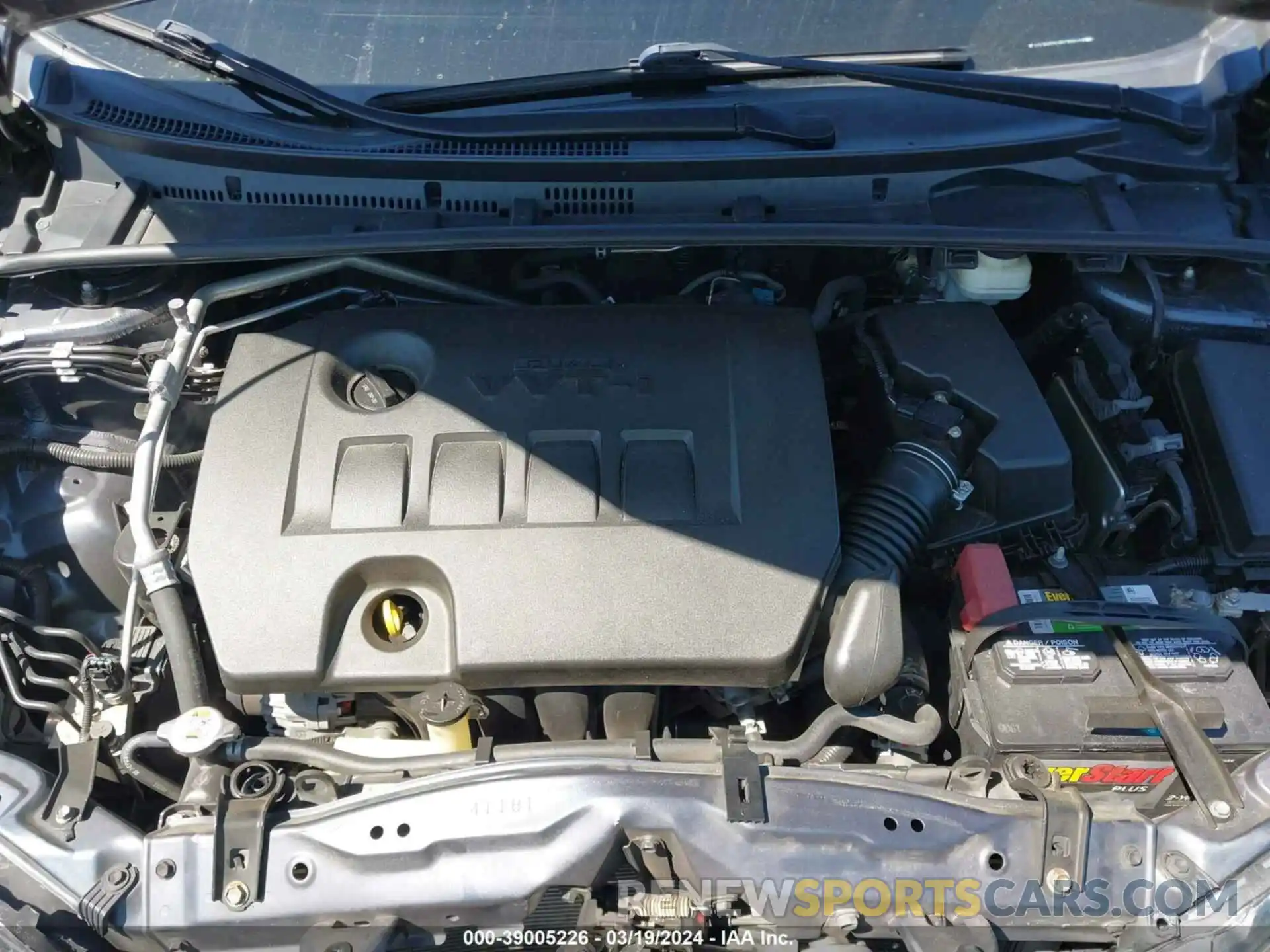 10 Photograph of a damaged car 5YFBURHE0KP866548 TOYOTA COROLLA 2019