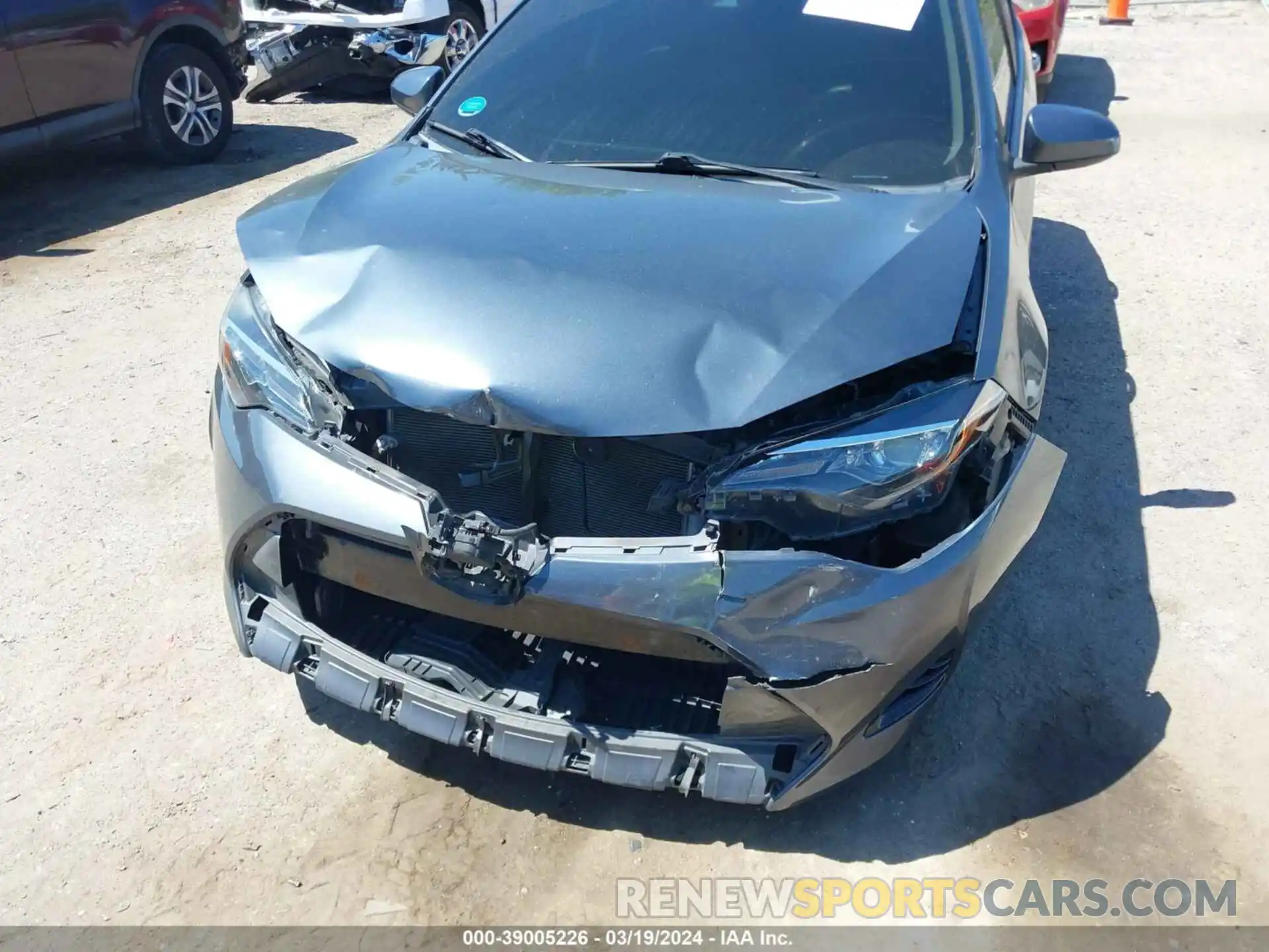 12 Photograph of a damaged car 5YFBURHE0KP866548 TOYOTA COROLLA 2019