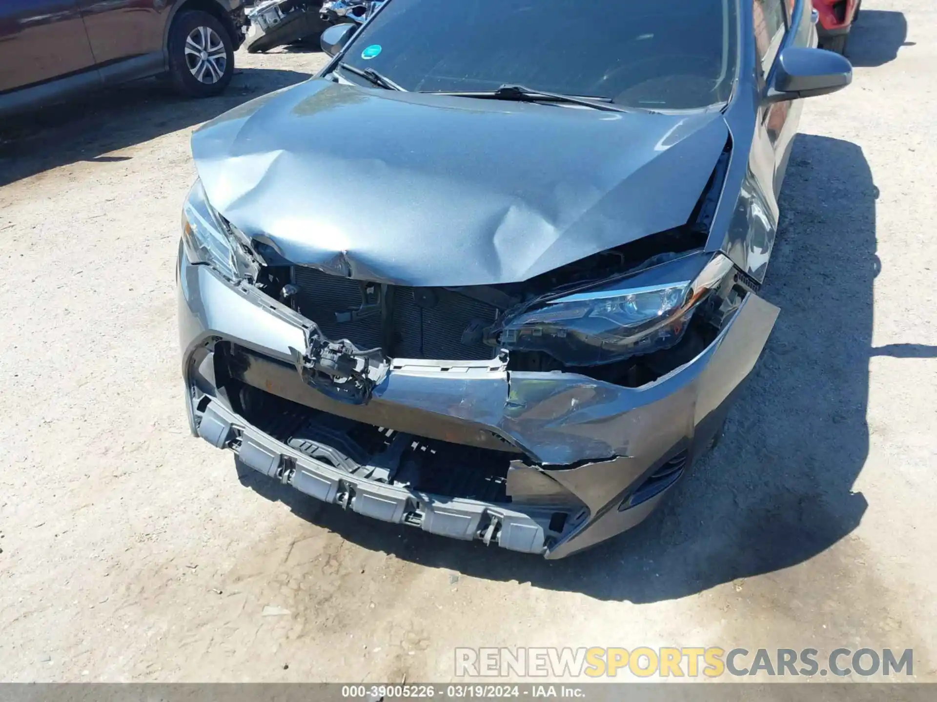 6 Photograph of a damaged car 5YFBURHE0KP866548 TOYOTA COROLLA 2019