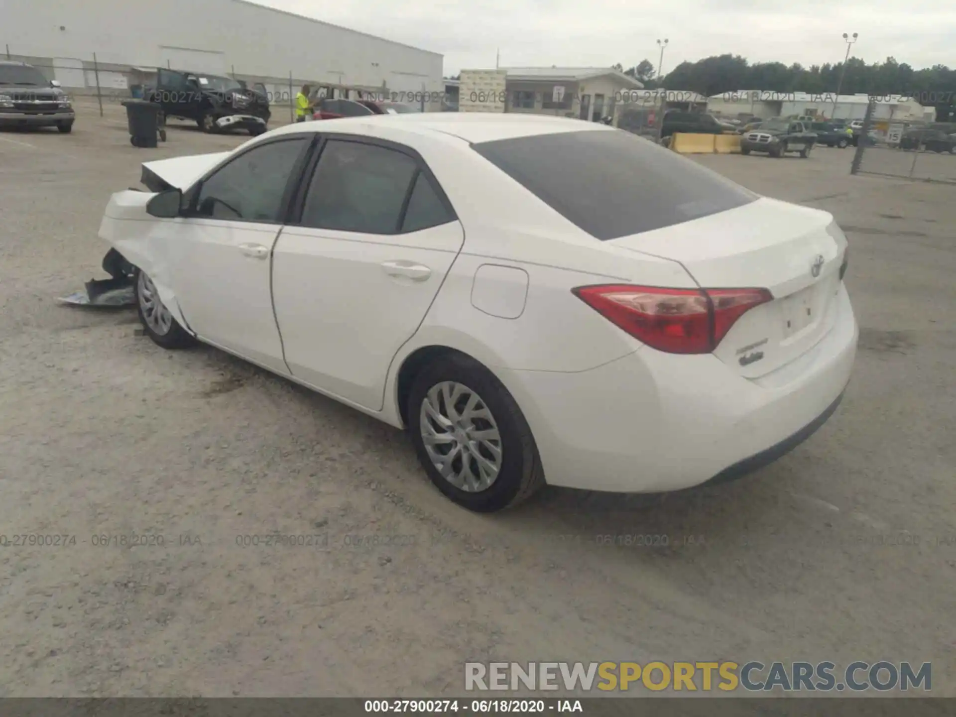 3 Photograph of a damaged car 5YFBURHE0KP866825 TOYOTA COROLLA 2019