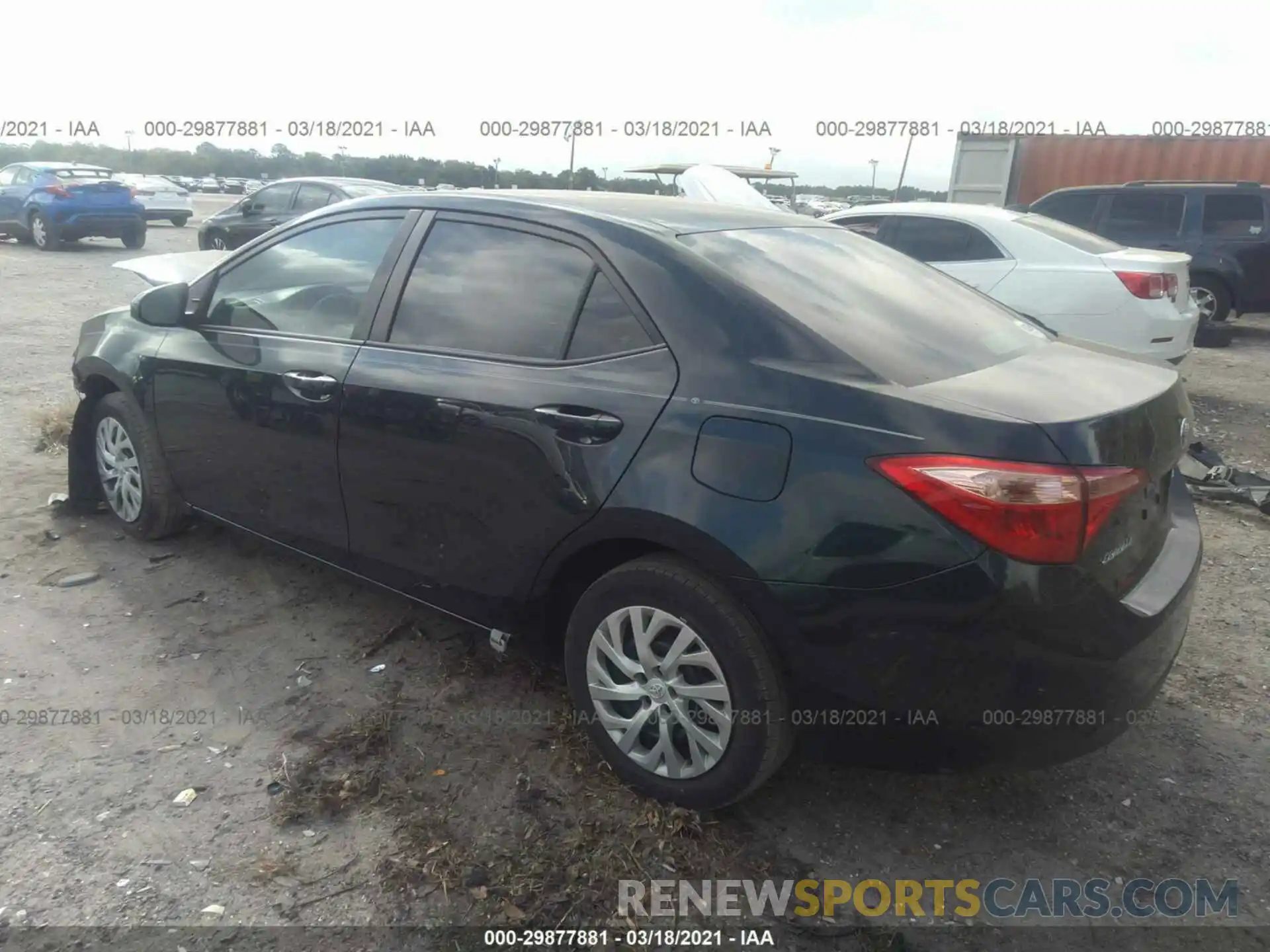 3 Photograph of a damaged car 5YFBURHE0KP866839 TOYOTA COROLLA 2019