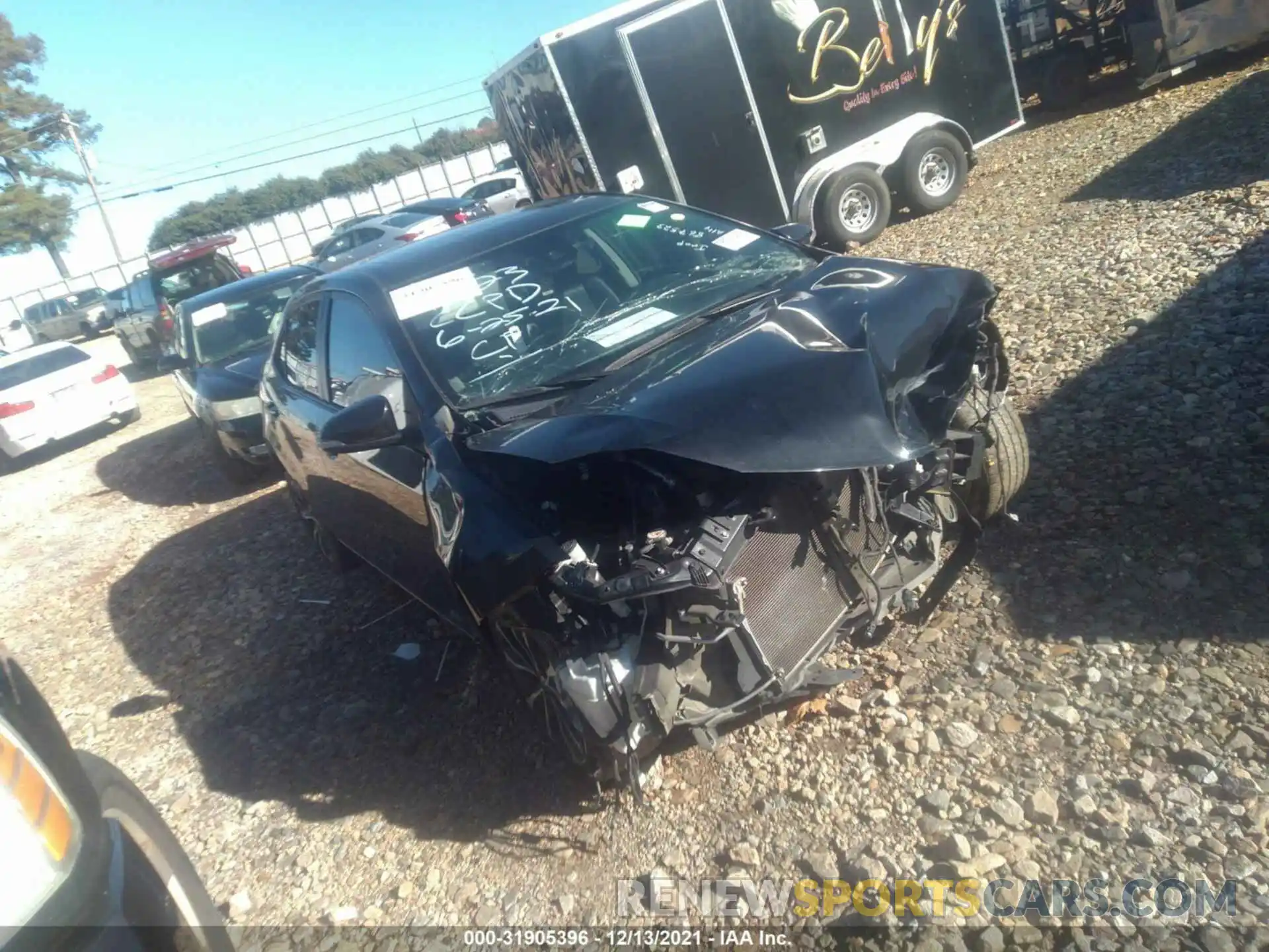 1 Photograph of a damaged car 5YFBURHE0KP867523 TOYOTA COROLLA 2019