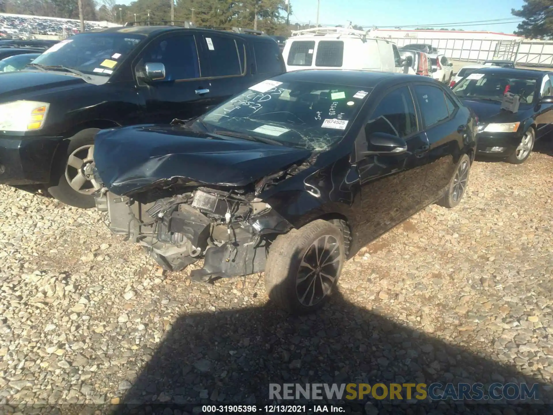 2 Photograph of a damaged car 5YFBURHE0KP867523 TOYOTA COROLLA 2019