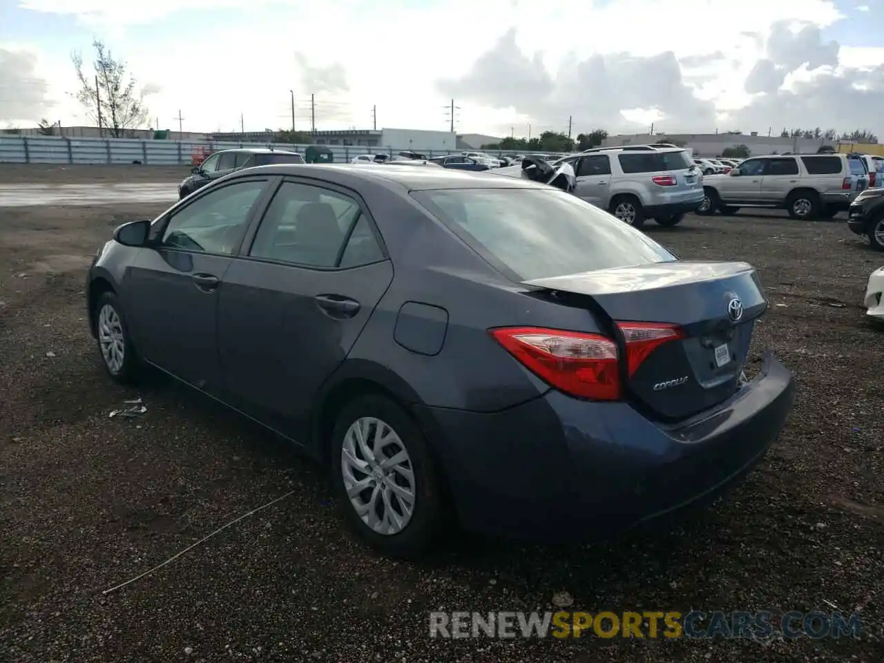 3 Photograph of a damaged car 5YFBURHE0KP867764 TOYOTA COROLLA 2019