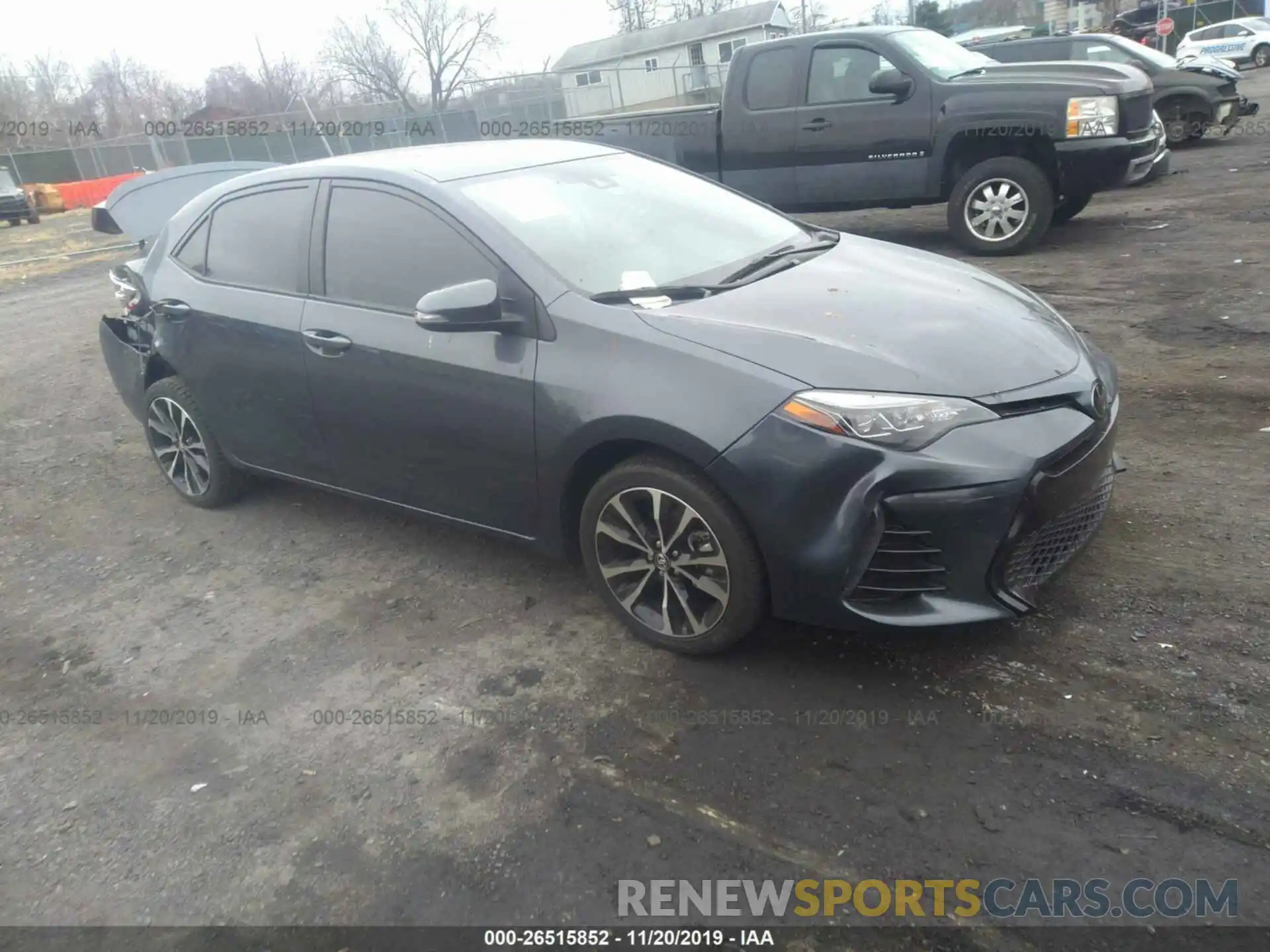 1 Photograph of a damaged car 5YFBURHE0KP867800 TOYOTA COROLLA 2019