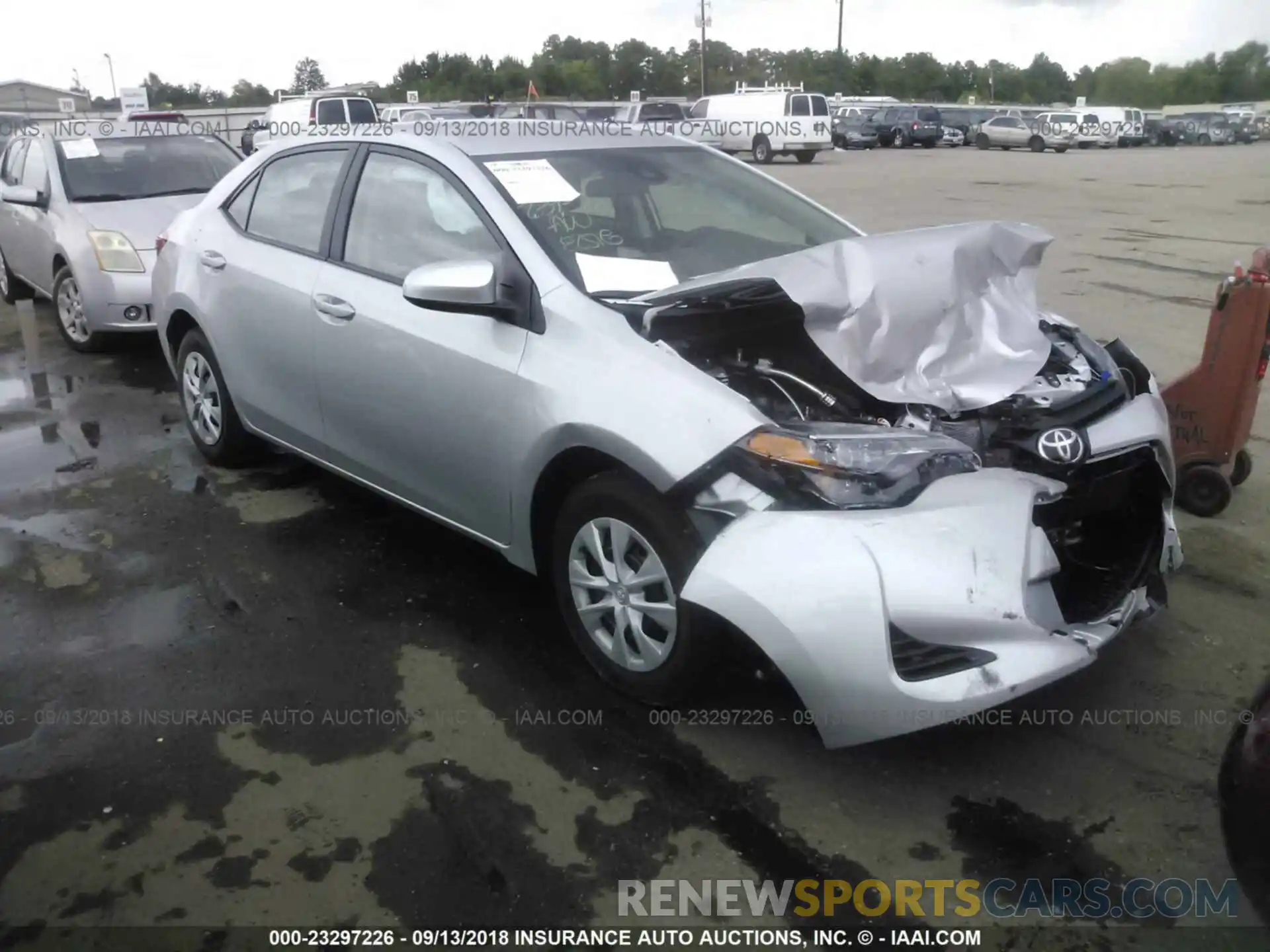 1 Photograph of a damaged car 5YFBURHE0KP867845 Toyota Corolla 2019