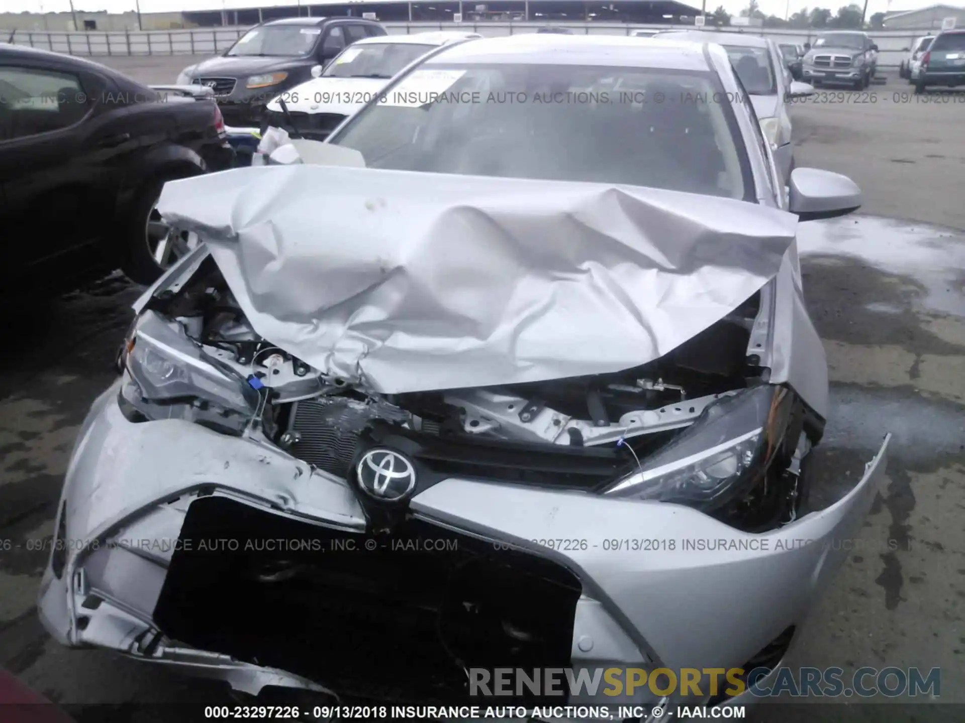 6 Photograph of a damaged car 5YFBURHE0KP867845 Toyota Corolla 2019