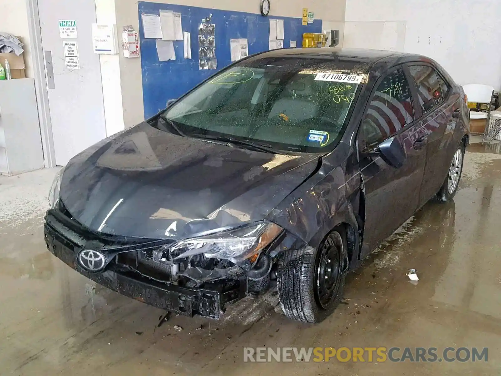 2 Photograph of a damaged car 5YFBURHE0KP868090 TOYOTA COROLLA 2019