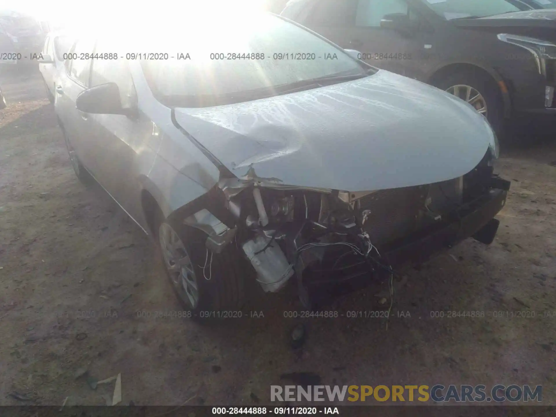 6 Photograph of a damaged car 5YFBURHE0KP868557 TOYOTA COROLLA 2019