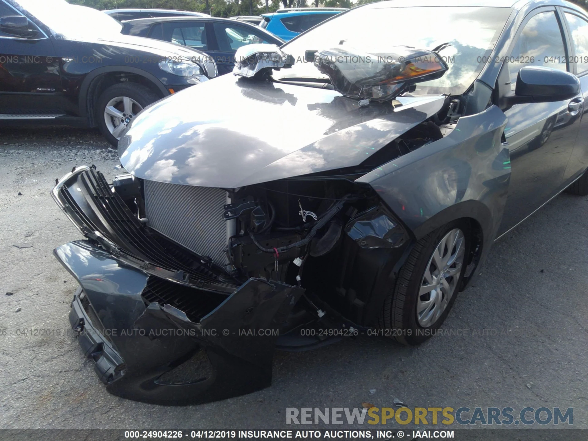 6 Photograph of a damaged car 5YFBURHE0KP868719 TOYOTA COROLLA 2019