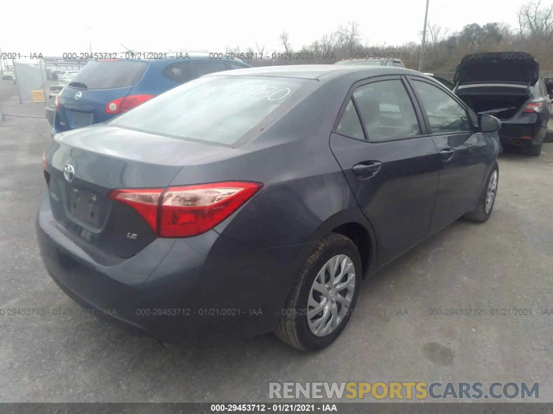 4 Photograph of a damaged car 5YFBURHE0KP868980 TOYOTA COROLLA 2019