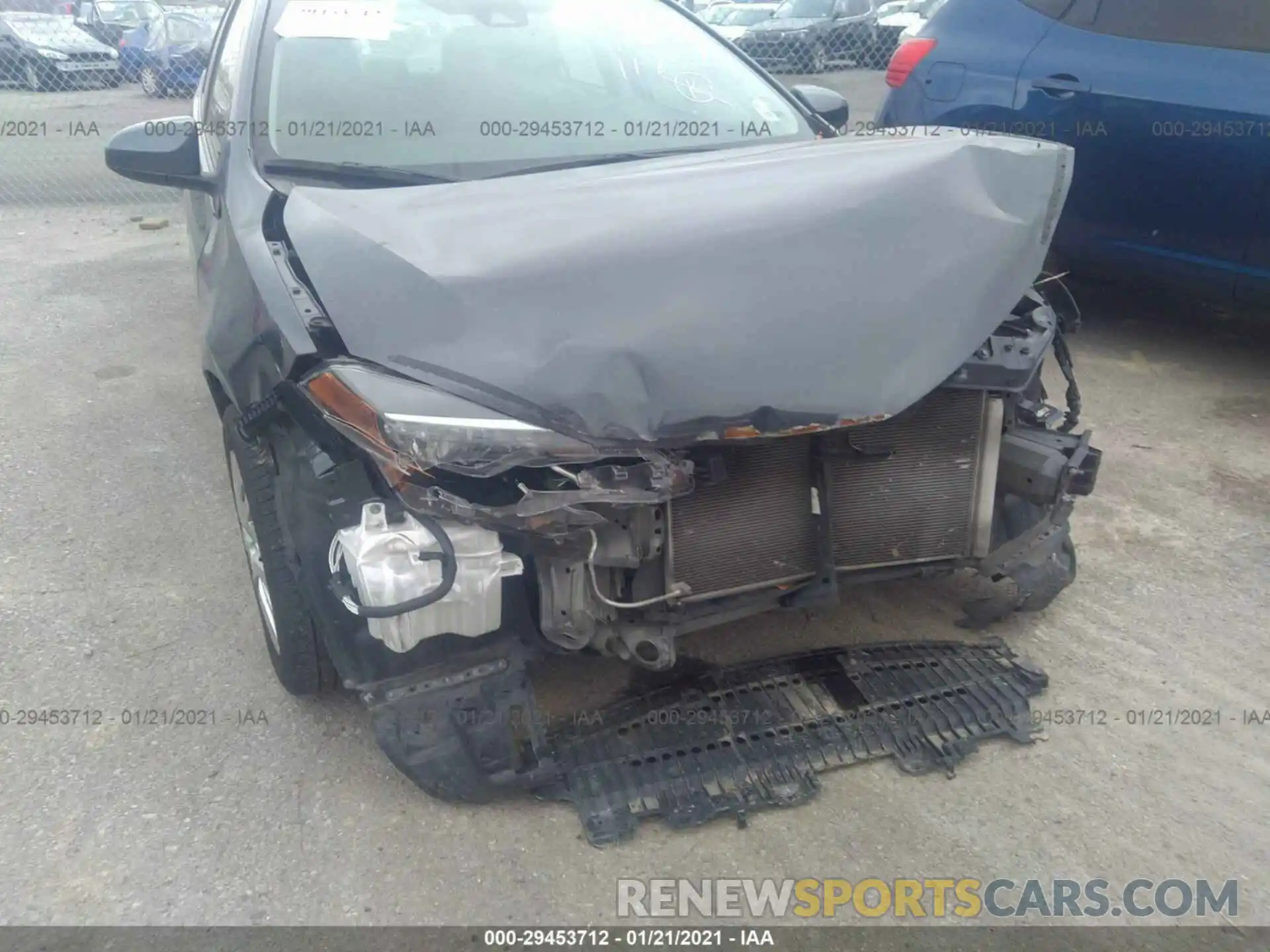 6 Photograph of a damaged car 5YFBURHE0KP868980 TOYOTA COROLLA 2019