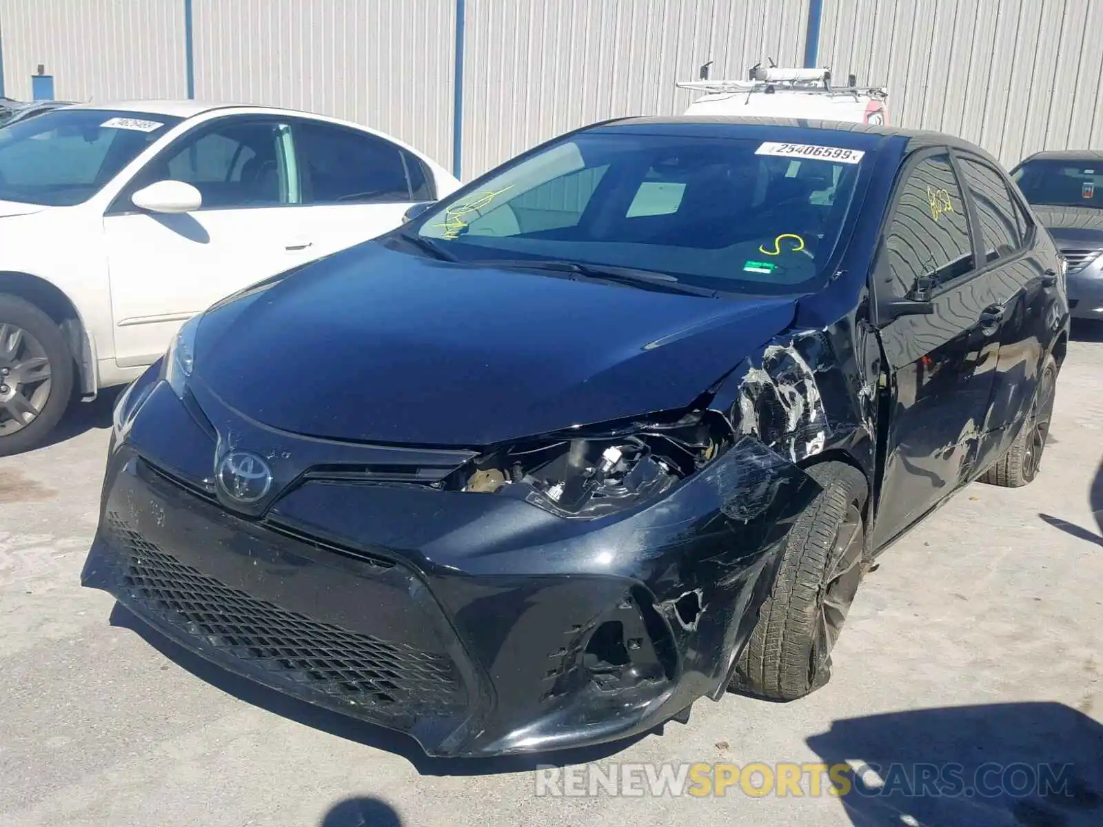 2 Фотография поврежденного автомобиля 5YFBURHE0KP869322 TOYOTA COROLLA 2019