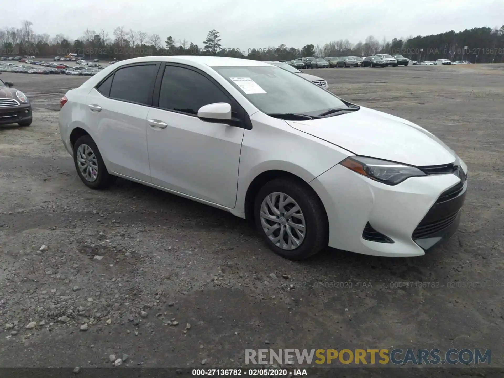 1 Photograph of a damaged car 5YFBURHE0KP869353 TOYOTA COROLLA 2019