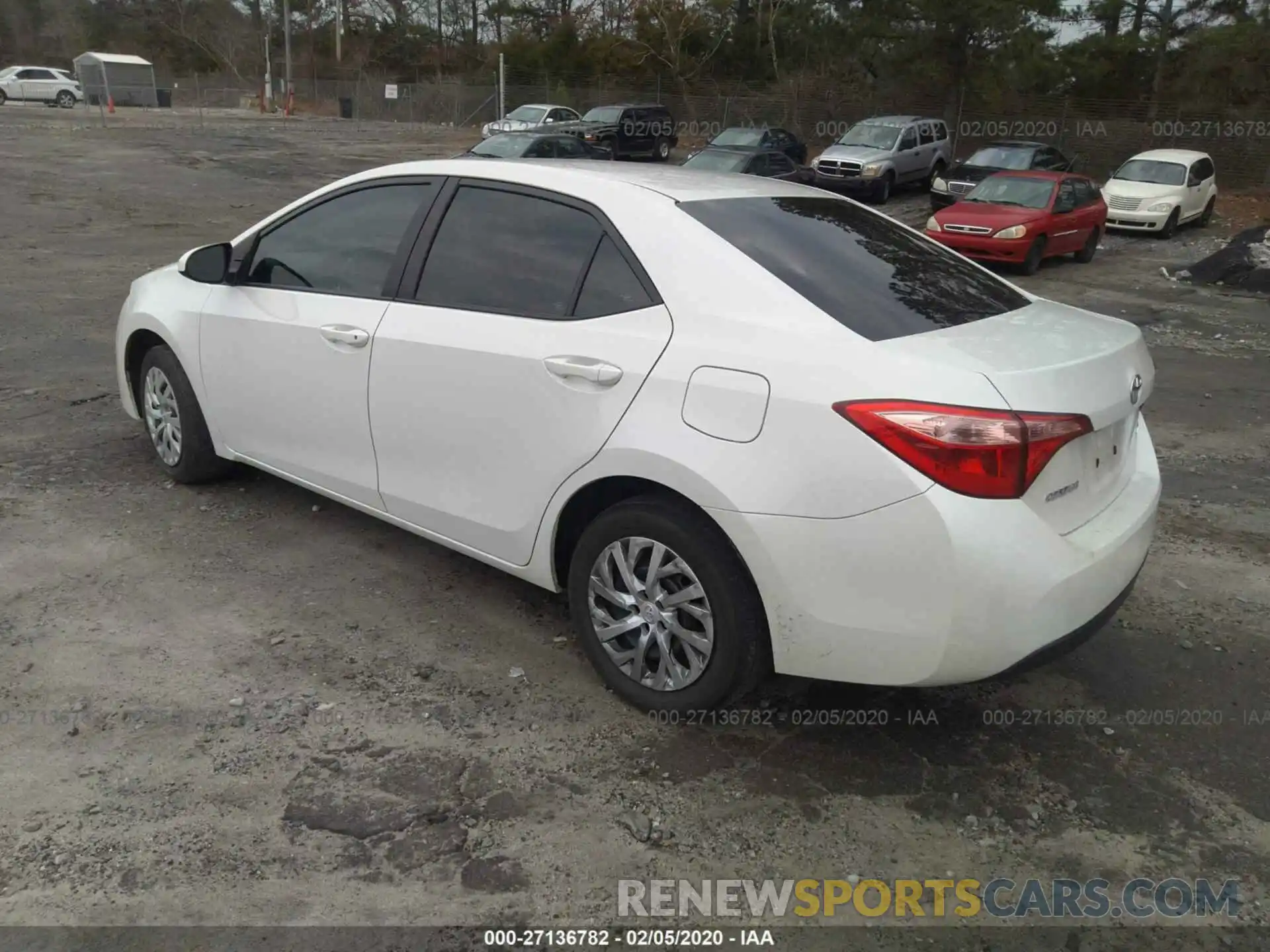 3 Photograph of a damaged car 5YFBURHE0KP869353 TOYOTA COROLLA 2019