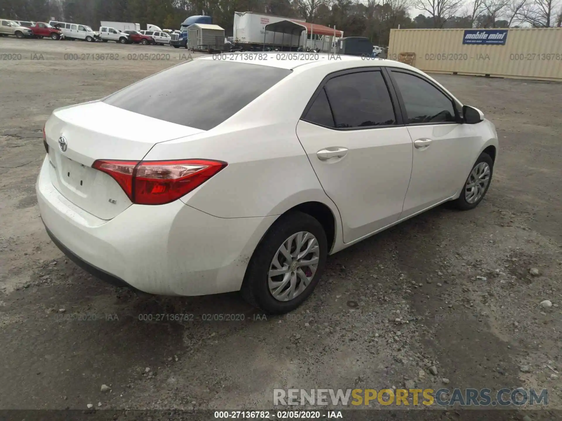 4 Photograph of a damaged car 5YFBURHE0KP869353 TOYOTA COROLLA 2019