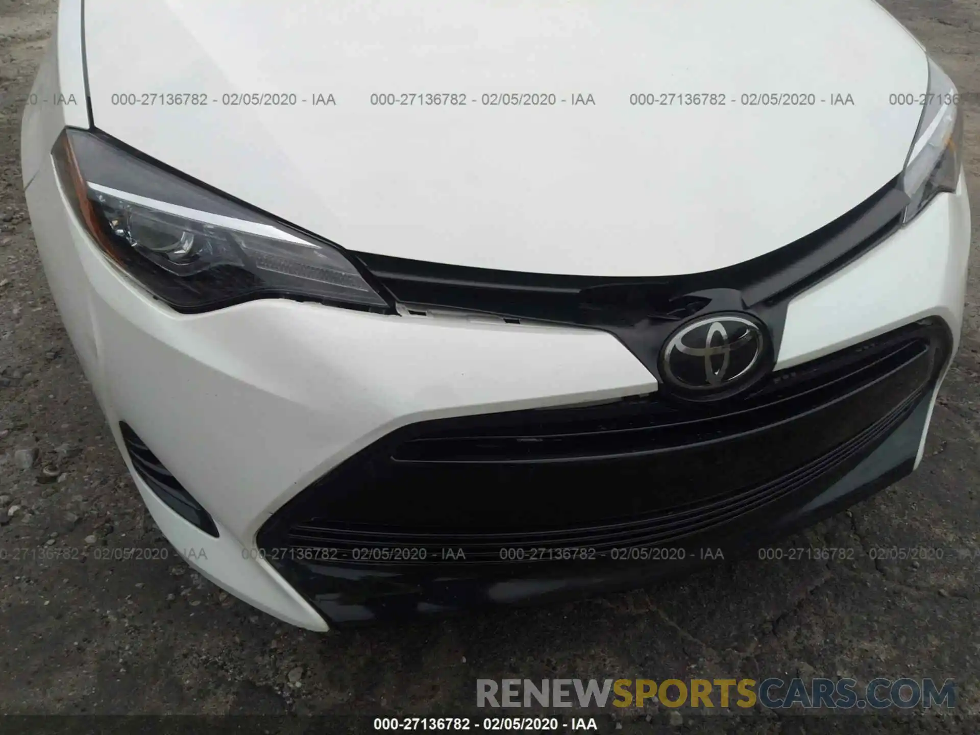 6 Photograph of a damaged car 5YFBURHE0KP869353 TOYOTA COROLLA 2019