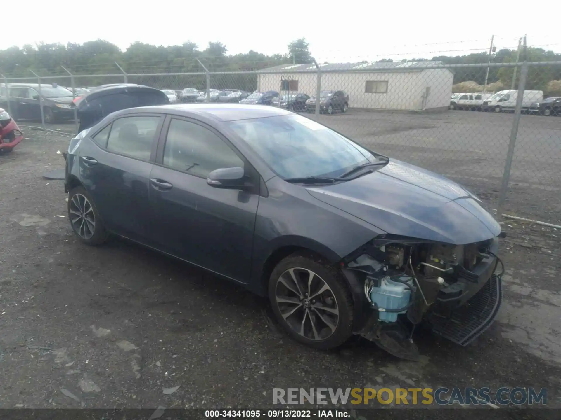 1 Photograph of a damaged car 5YFBURHE0KP871989 TOYOTA COROLLA 2019